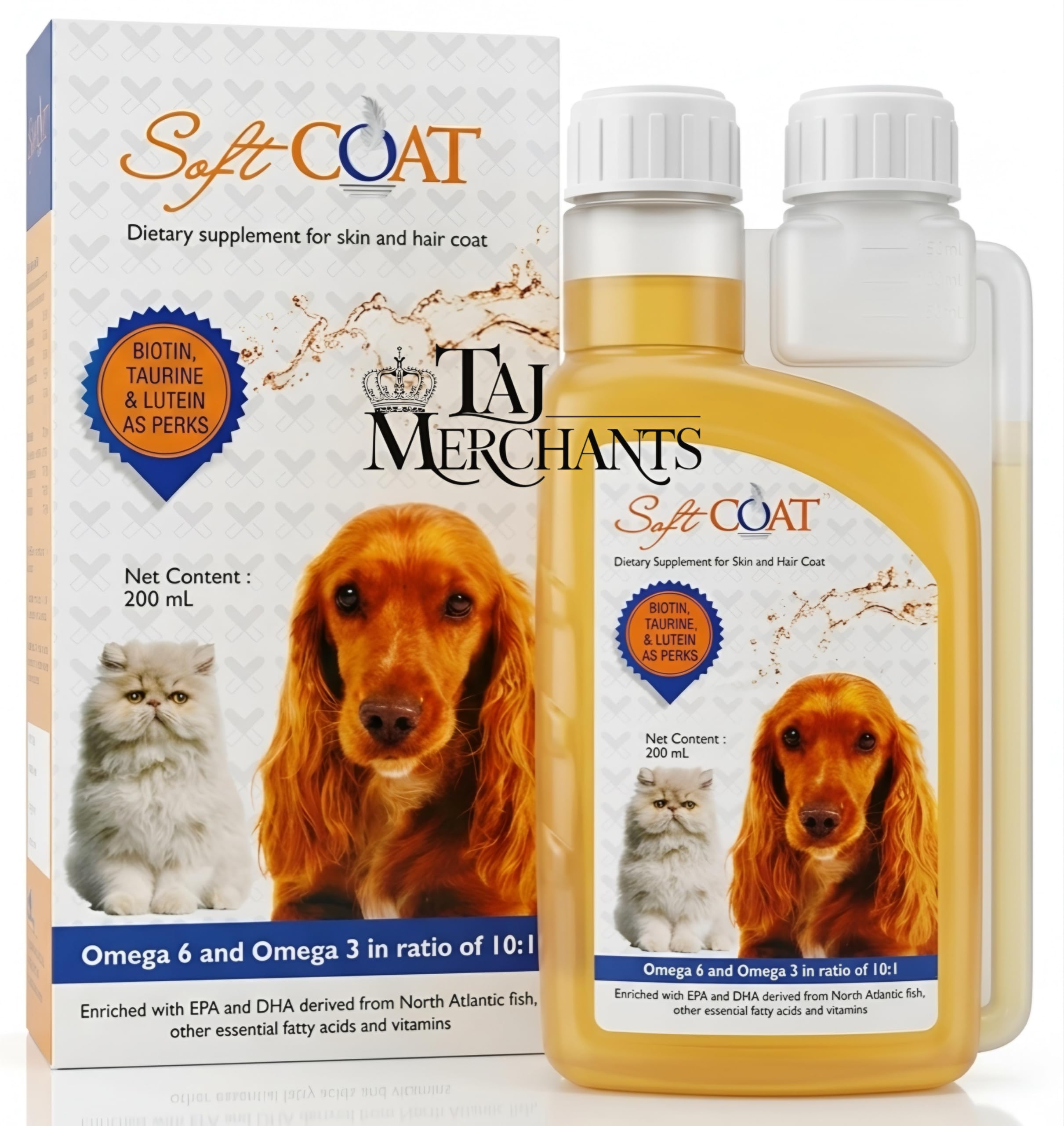 (OG) TM Presents Soft Coat Supplement for Dogs and Cats||Omega 3 Enriched||250 mL-image-8