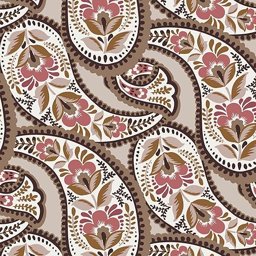 Miniatura 4 de Dije para bolsa de auriculares con cremallera de algodón prémium Paisley floreciente,North Star Sky,Cinta a cuadros,Paisley estrellado,Entramado de