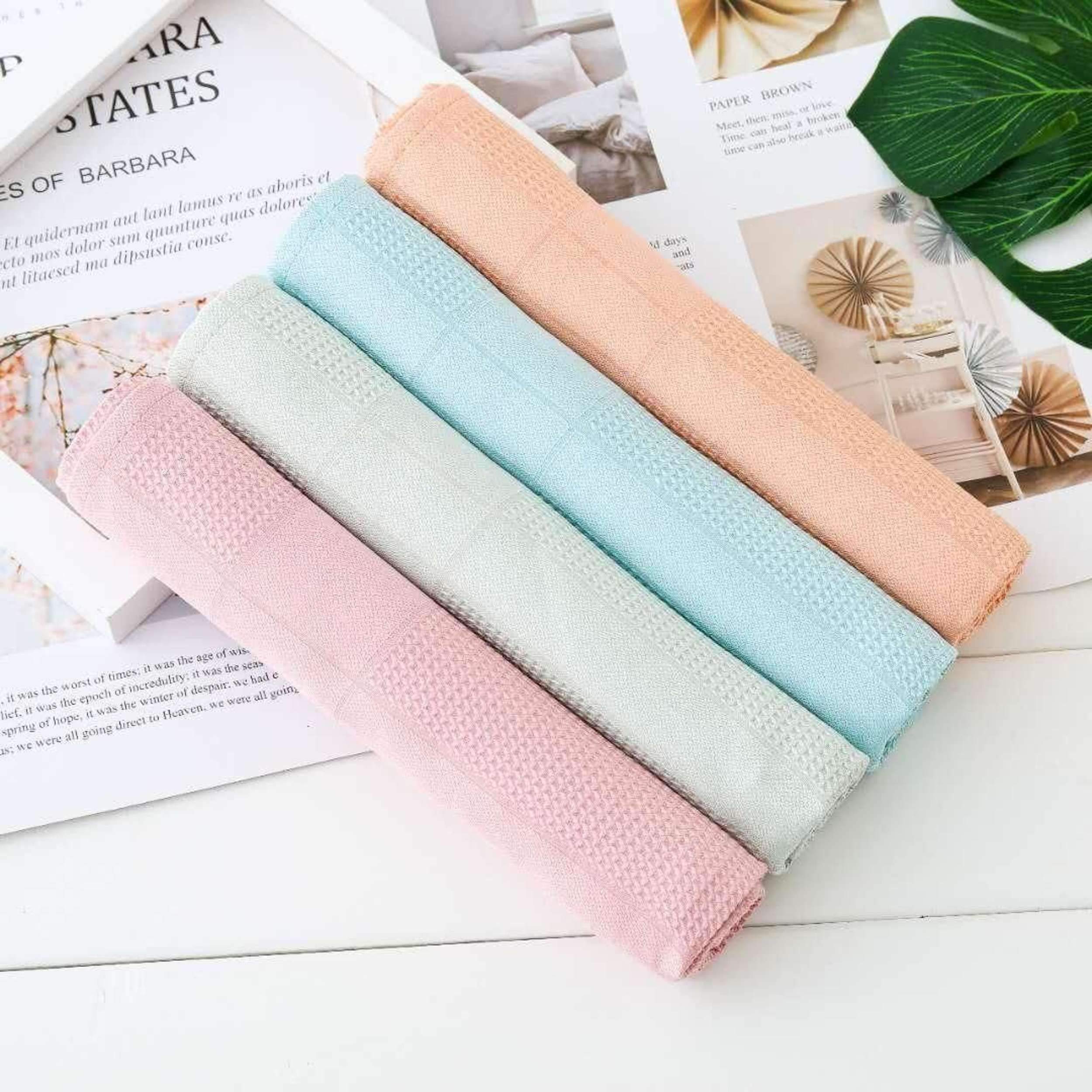 Melody® Putztuch Mikrofaser Reinigungstücher Streifenfrei für Hochglanzflächen Saugstark Mikrofasertücher Geschirrtücher Trockentuch Bez Bezler Wischtuch #3052 (12er-Pack, bunt)