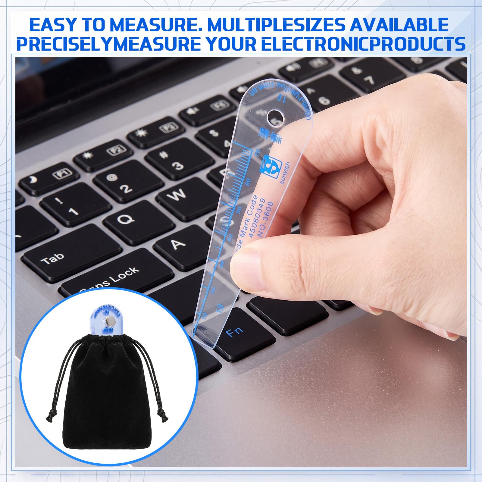 Plastic Feeler Gauge Set - 0.05mm to 1mm -4