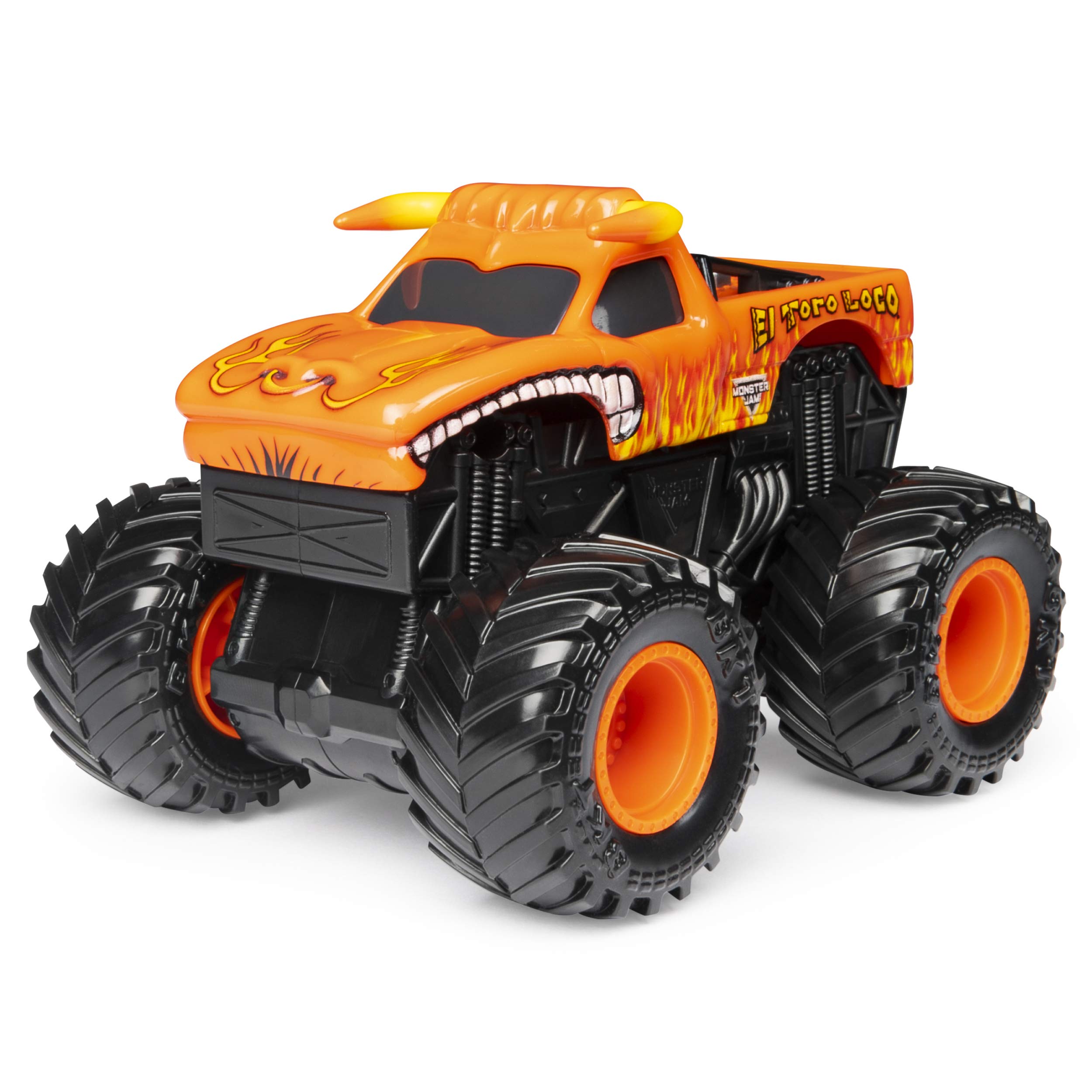 Monster Jam, Official El Toro Loco Rev 'N Roar Monster Truck, 1:43