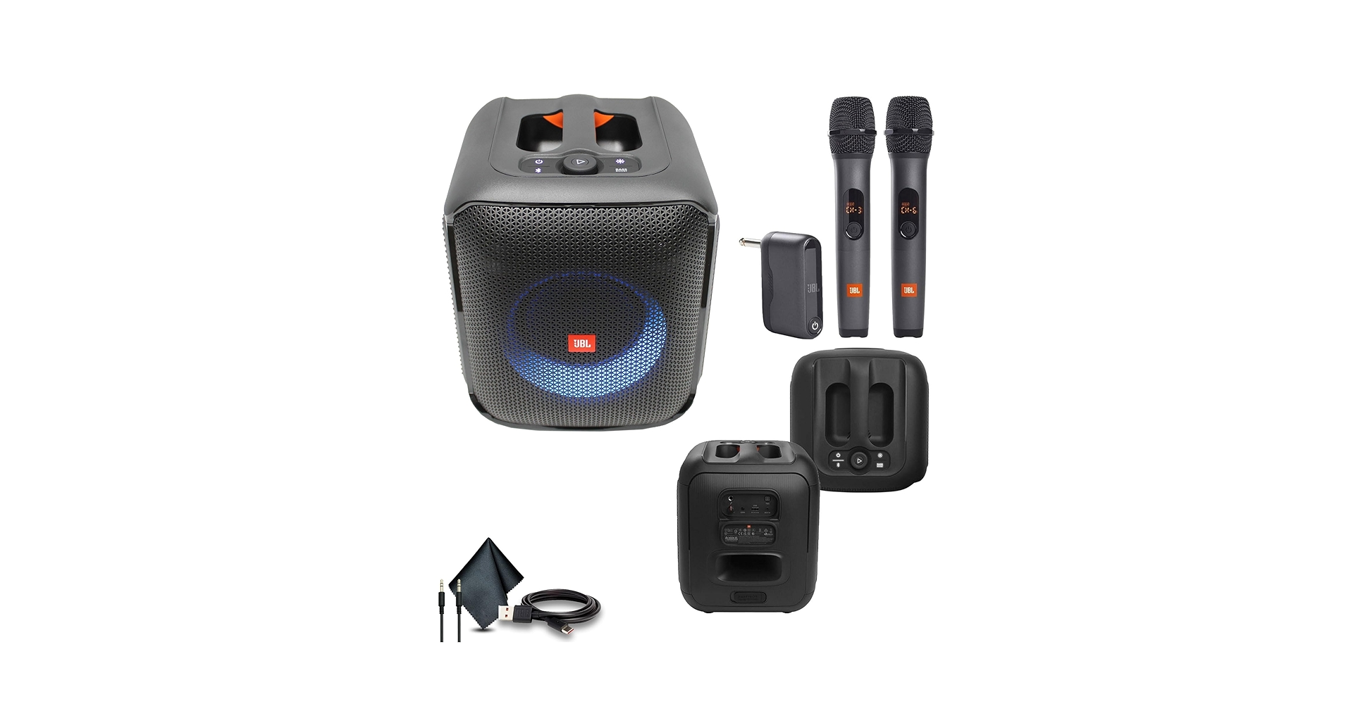 配信機器・PA機器・レコーディング機器 JBL PARTYBOX ENCORE ESSENTIAL Bluetooth JBL Partybox Encore Essential | パワフルな100Wのサウンドと