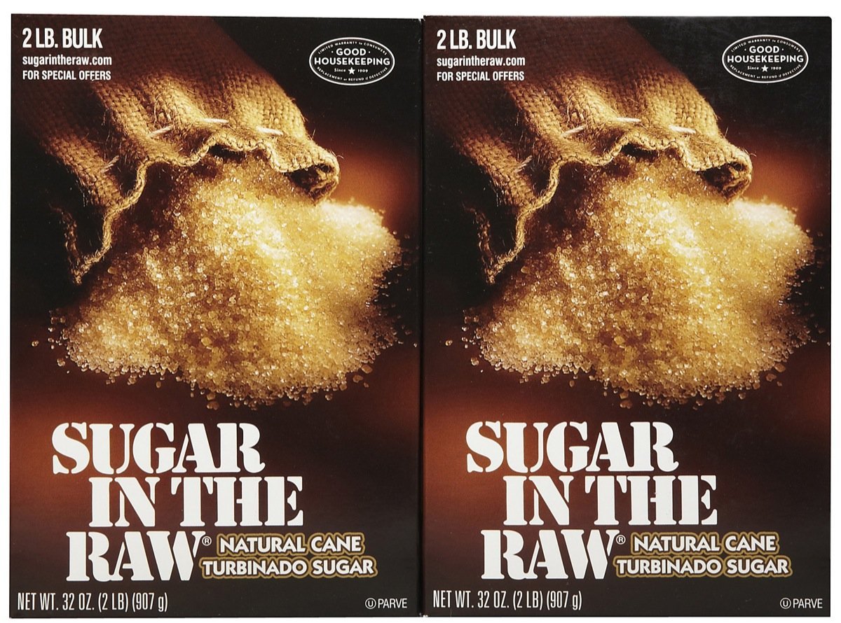 Sugar In The Raw/Unrefined, 32Ounce Boxes (Pack of 2