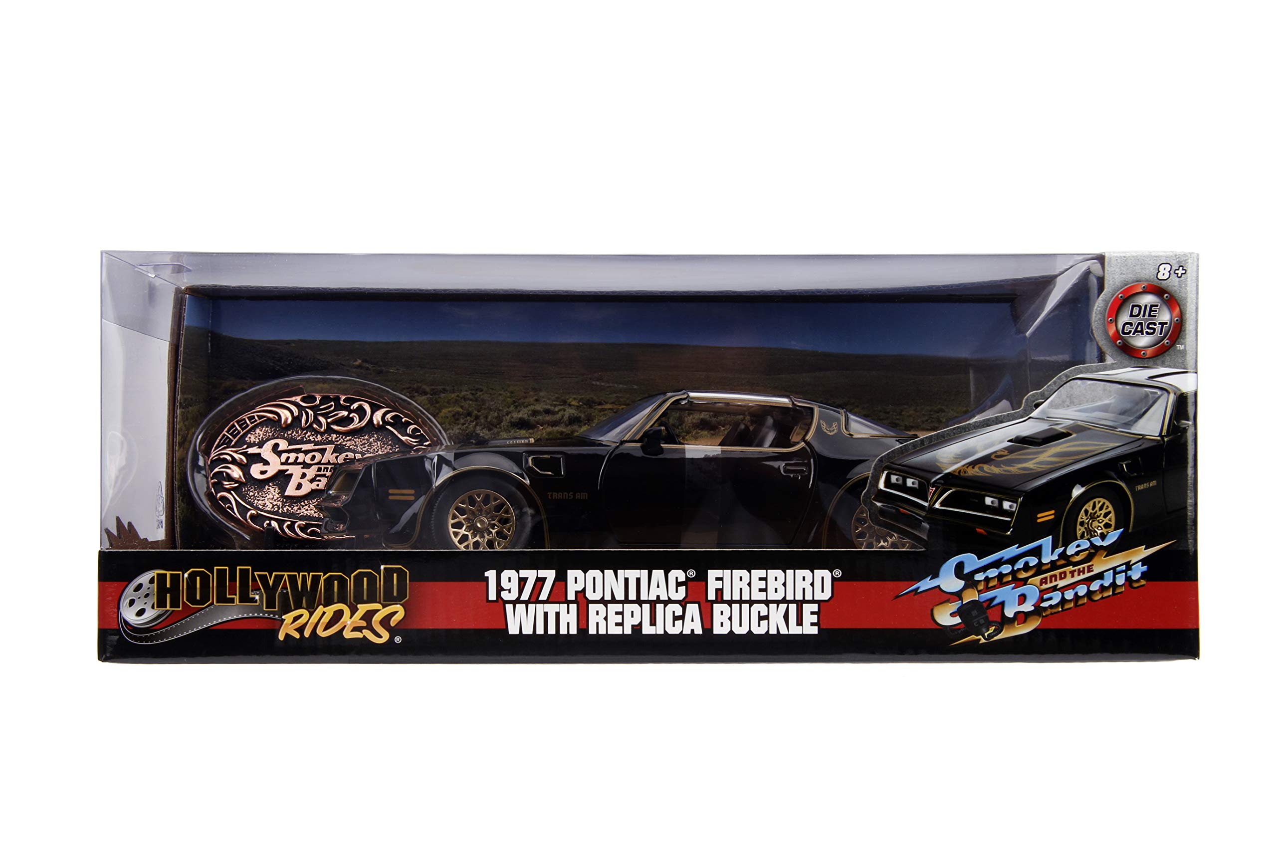 JADA TOYS - Pontiac Miniaturowy samochód, 30998, czarny