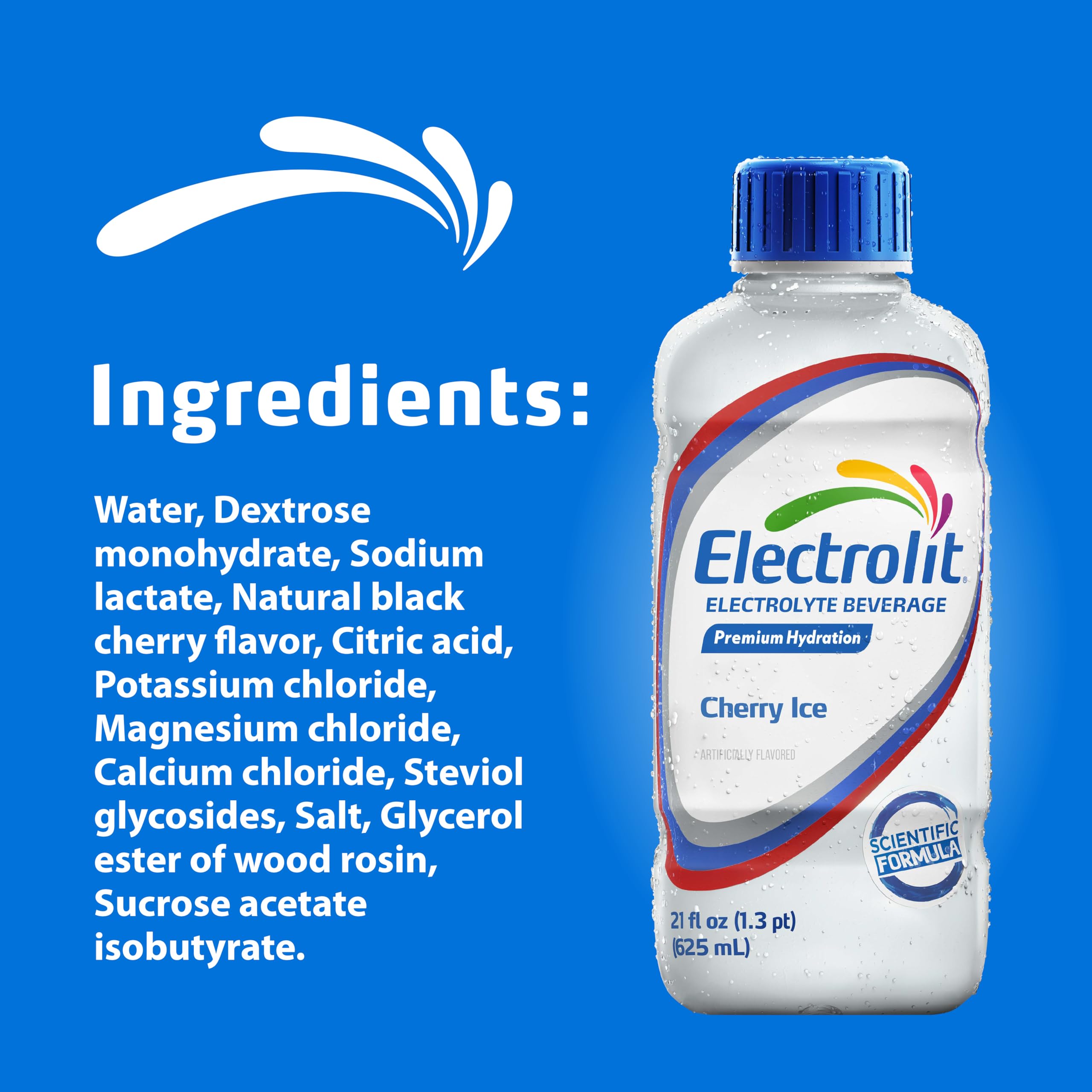 Amazon.com: Electrolit, Electrolyte Beverage, Cherry Ice, 21 Fl Oz