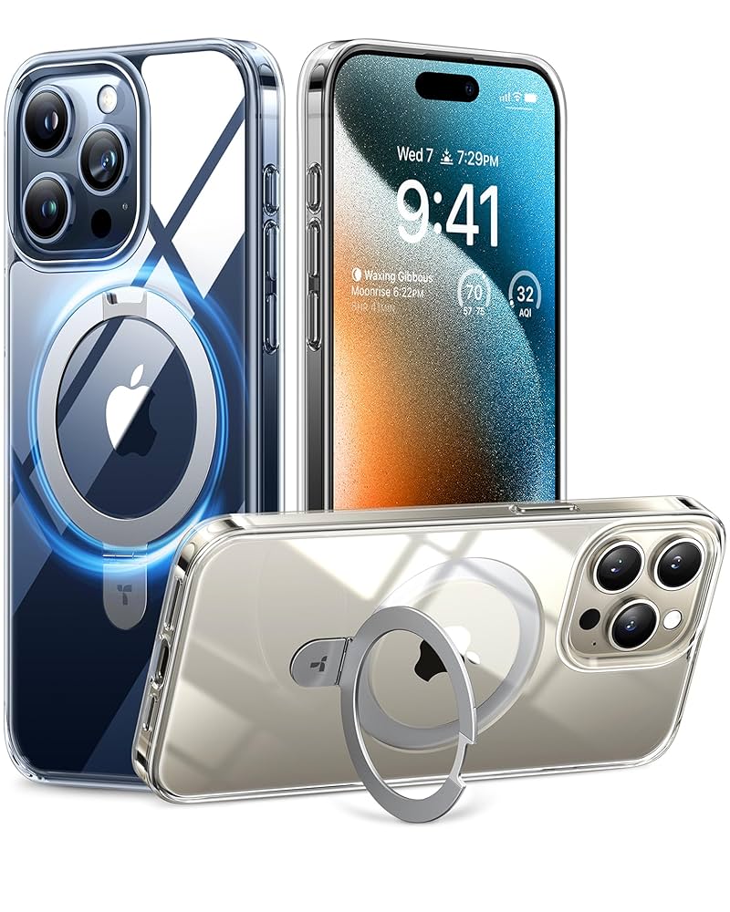 TORRAS iPhone 15 Pro 用 ストラップホール 6.1インチ Amazon.com: TORRAS Ultra Magnetic Ostand for iPhone 15 Pro