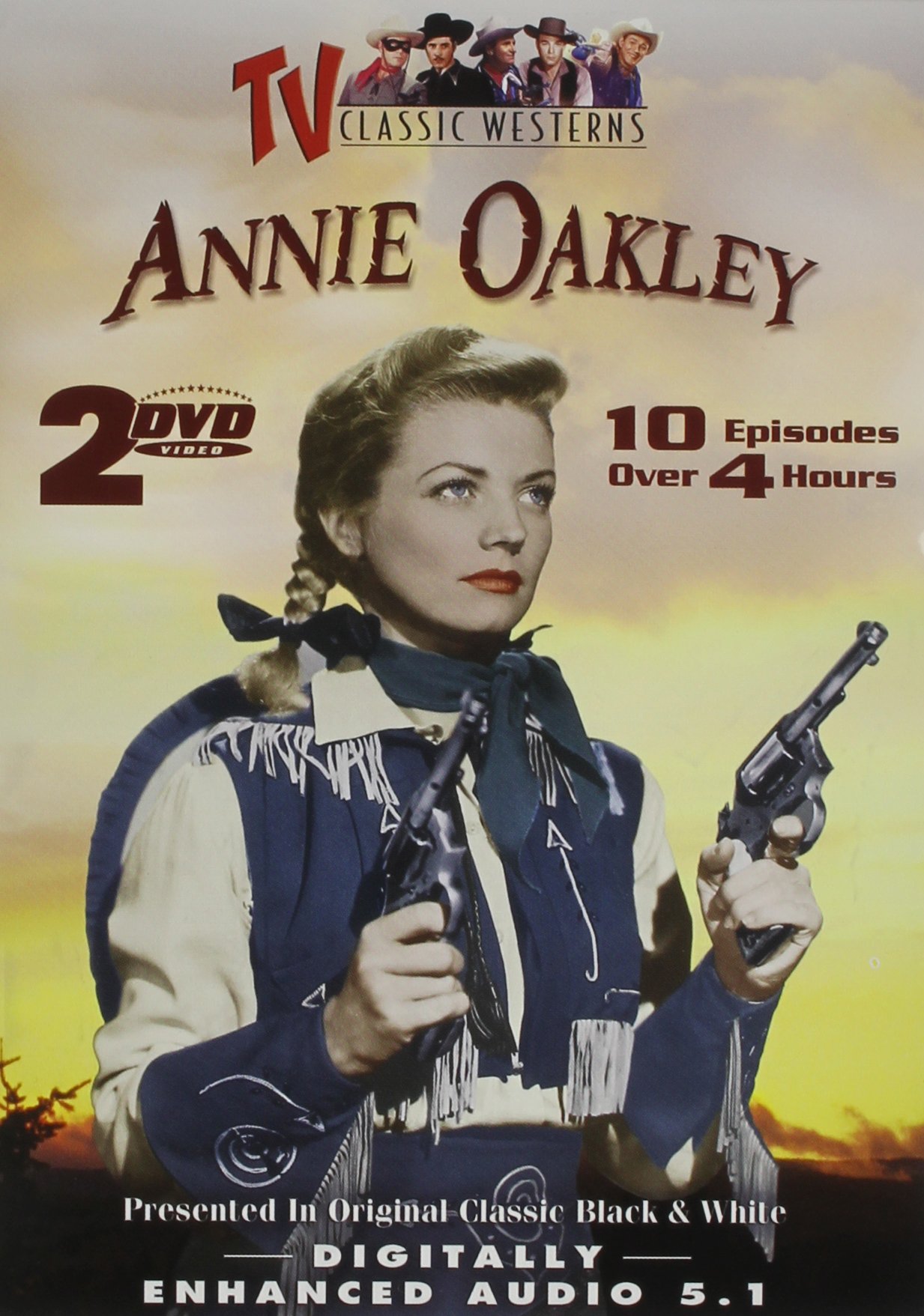 Película Annie Oakley en DVD: edición de importación británica