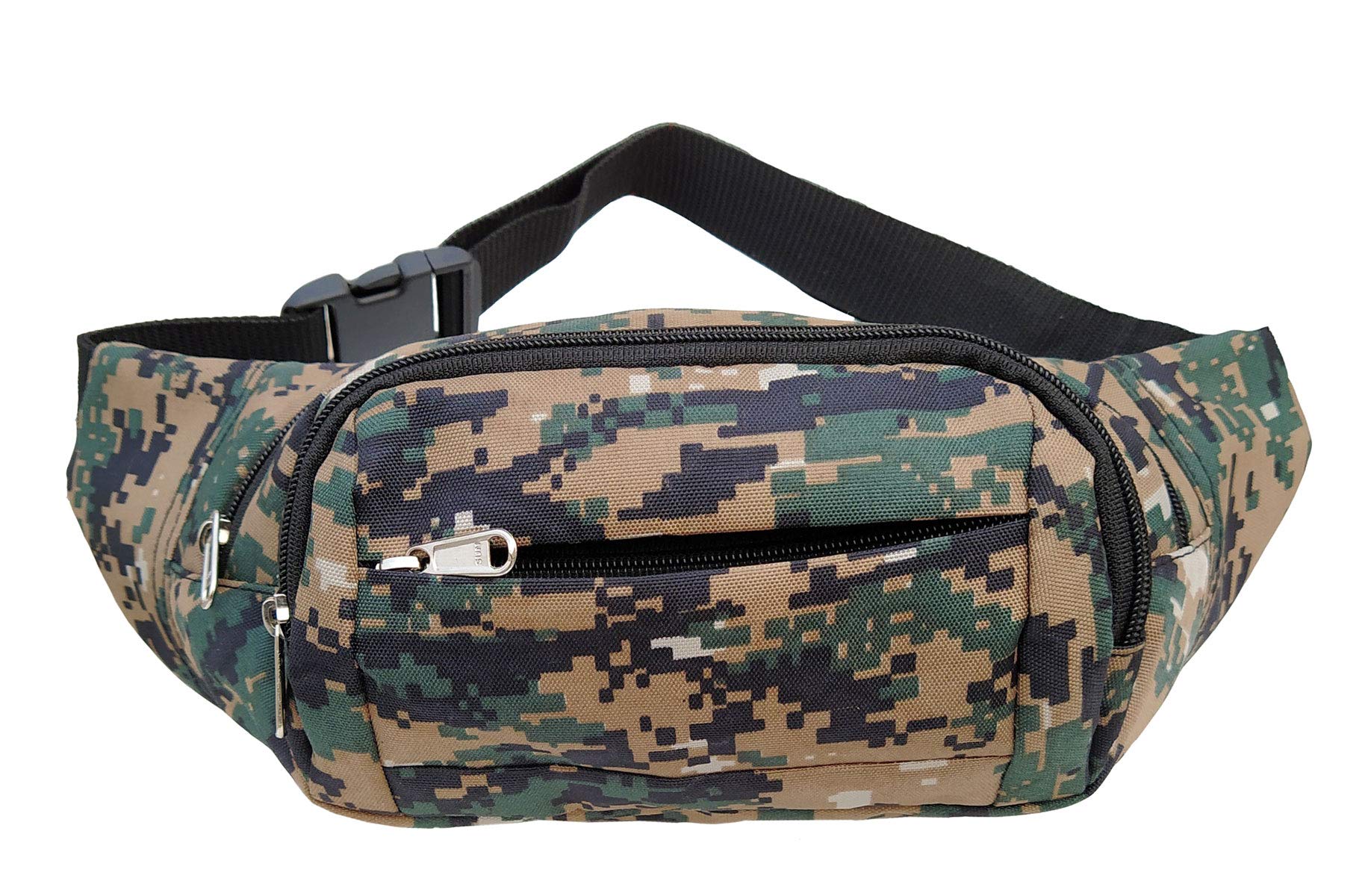 Military Waist Bag Pack with Adjustable Strap for Outdoor Sports Travel Sport Running Waterproof Pouch Bag for Document,Money,Phone and Outdoor Sports Waist Bag(Military Green)-image-38