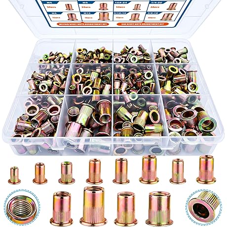 Extensive Rivet Nut Assortment Kit for Riveting Needs
