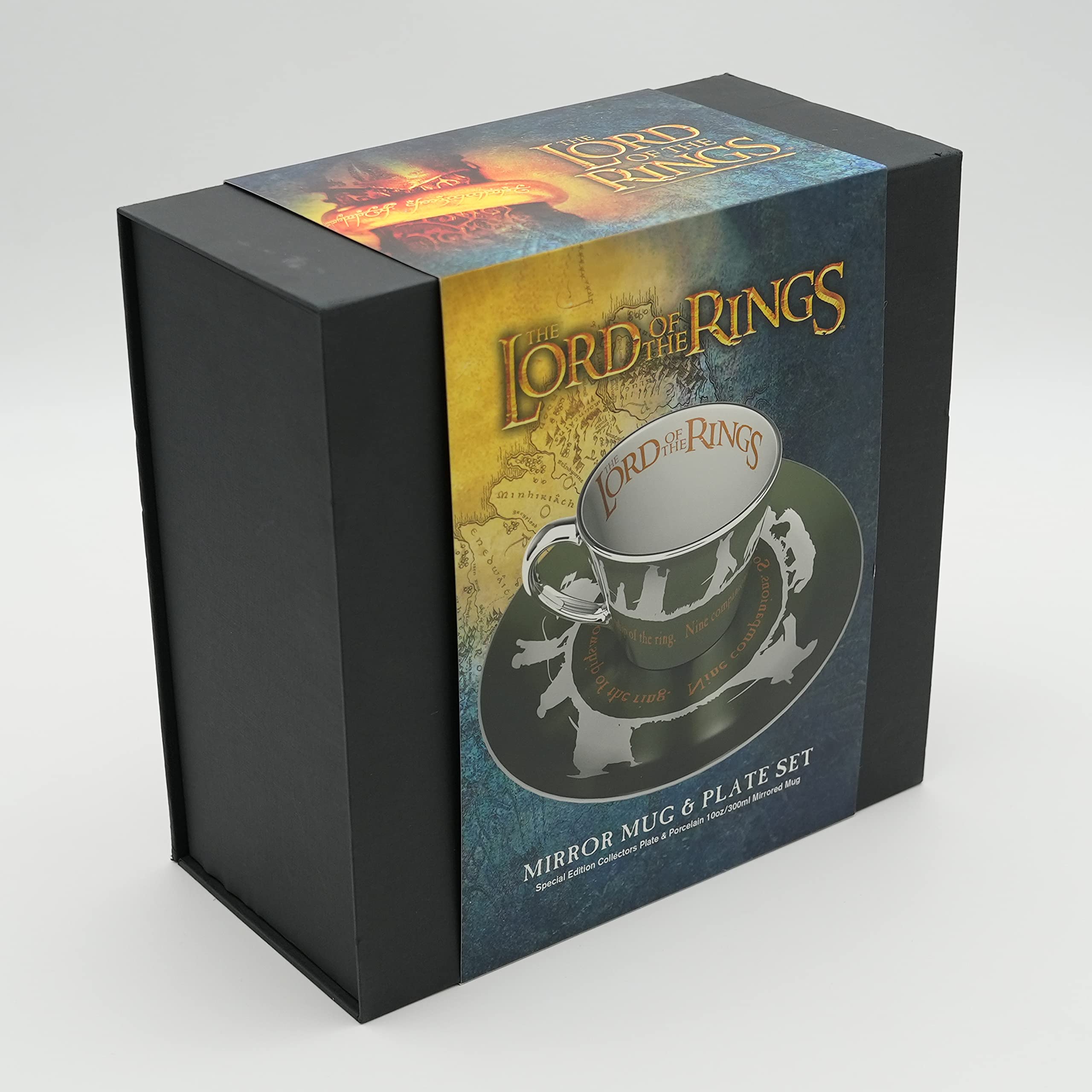 Tazza Da Caffè Il Signore Degli Anelli - Tazza E Piattino Specchiato - Foto 11