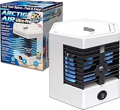 Mini Ar Condicionado De Mesa Purificador Climatiza Portátil
