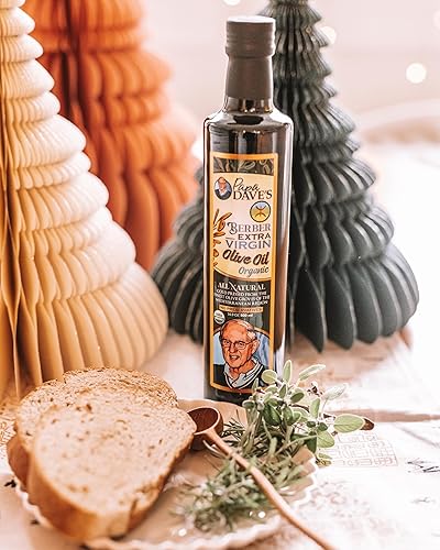 Miniatura 2 de Papa Daves Aceite de oliva virgen extra orgánico certificado por USDA de 169 onzas líquidas de los bereberes de Túnez