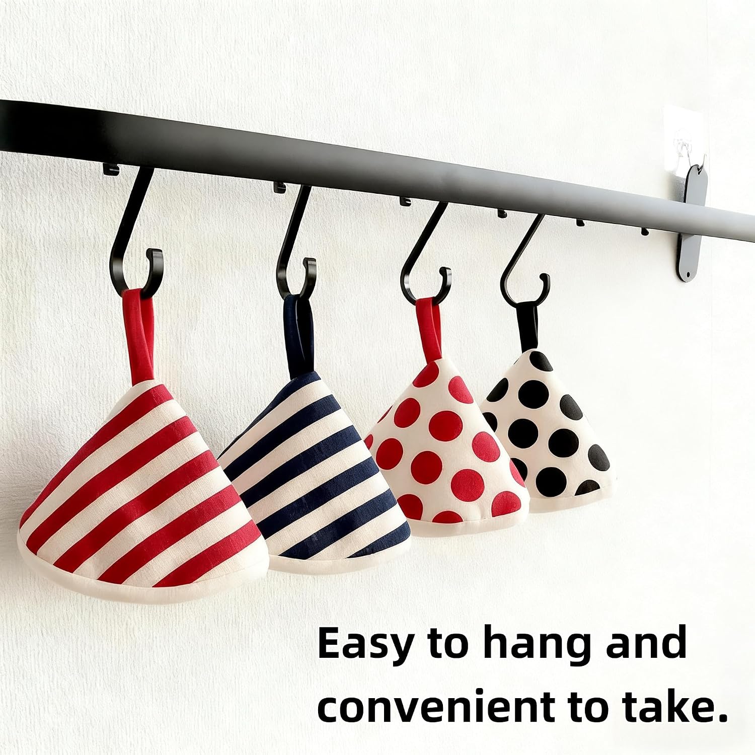 4-Pack Dutch Oven Handle Cover Pot Holder,Insulated Pot Handle Cover for Hot Pots, Foldable Pot Grip Cover, Heat Resistant Handle Covers for Dutch Oven Handle&Pots Handles