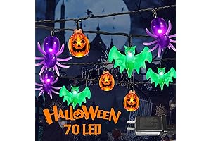 70 LED Plug in Halloween String Lights