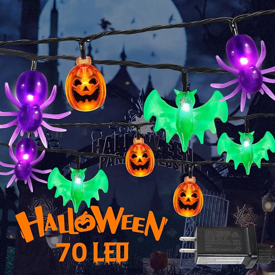 Halloween Night リゼ SP RECESKY 70 LED Pumpkin Bat Spider
