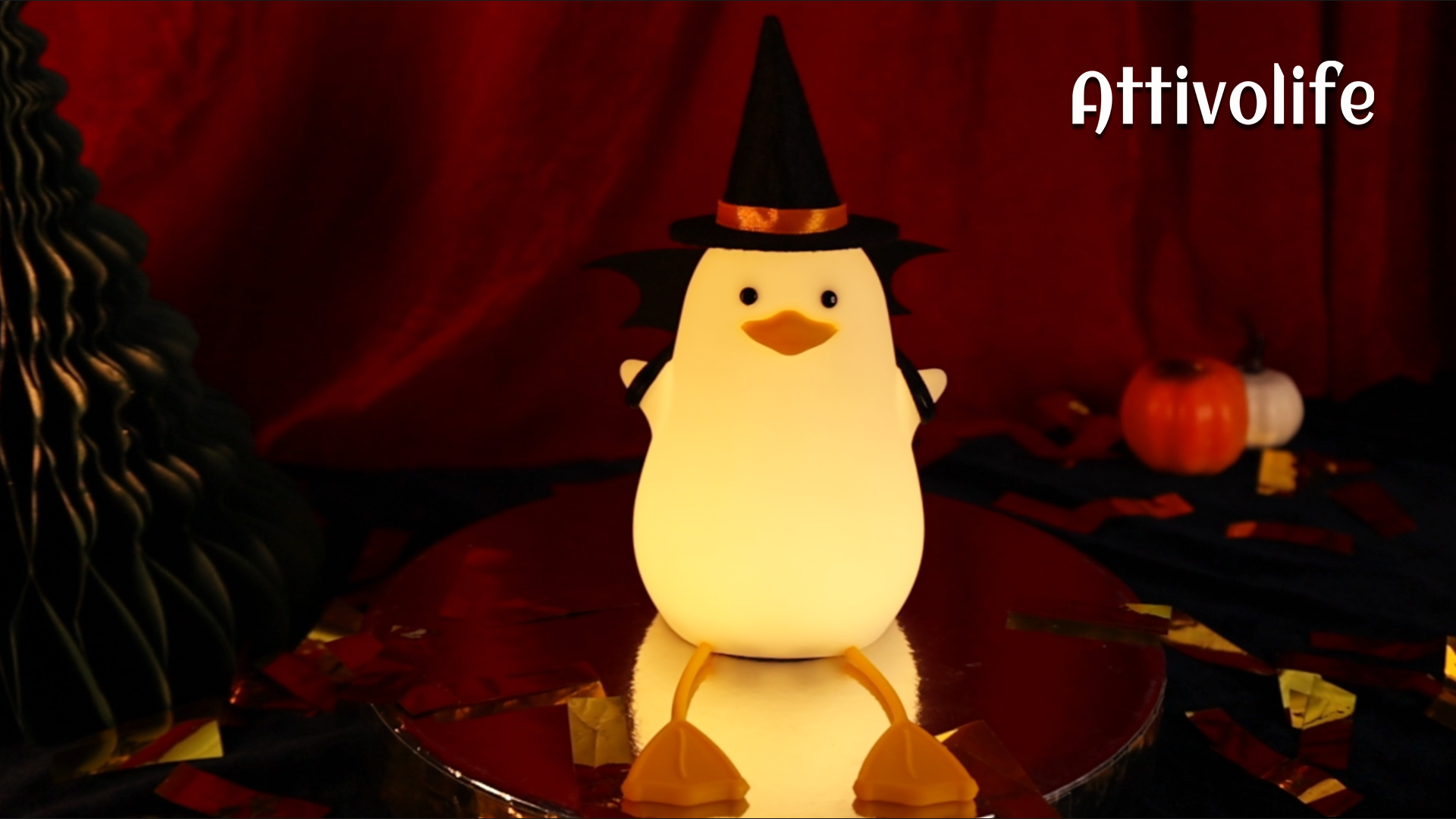 Amazon.com: Attivolife Duck Night Light for Kids, LED Bedside