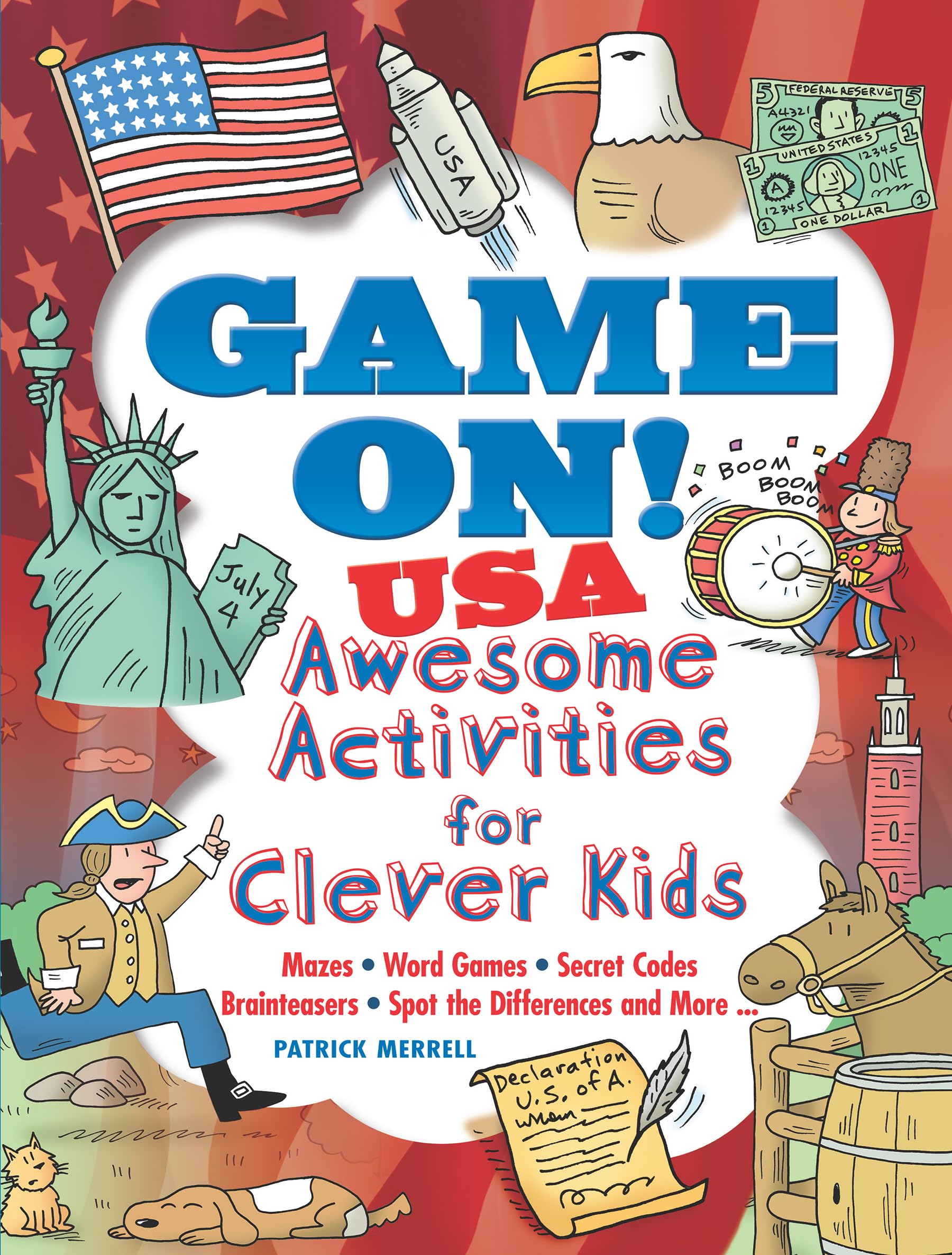 Game On! USA: Awesome Activities for Clever Kids (Dover Kids Activity Books: U.S.A.)
