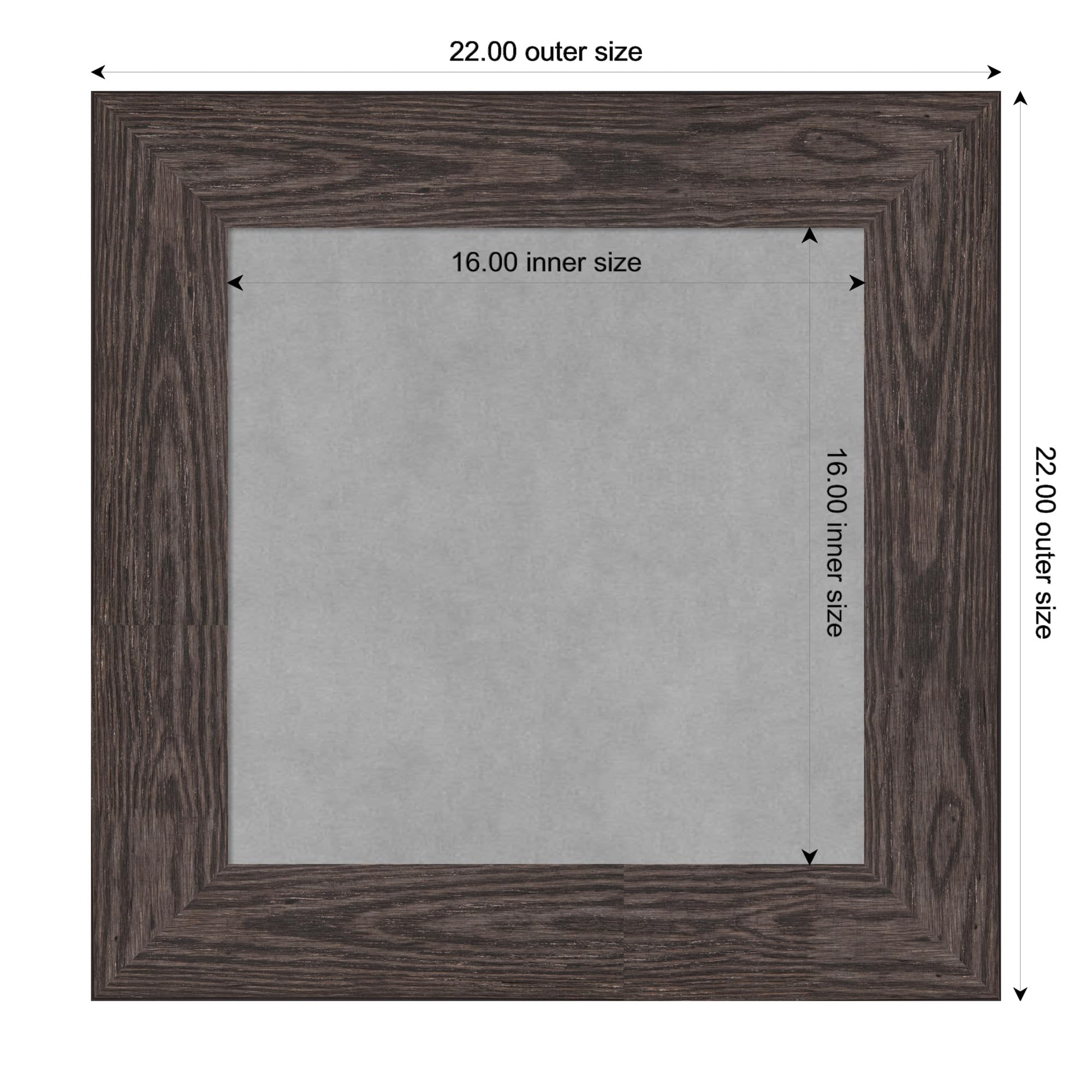 Home Decor Magnetic Board Amanti Art Rustic Magnetic Board 22x30 - Farmhouse Style Metal Sheet For Office & Home Organization Rustic Wood Framed Vision Board