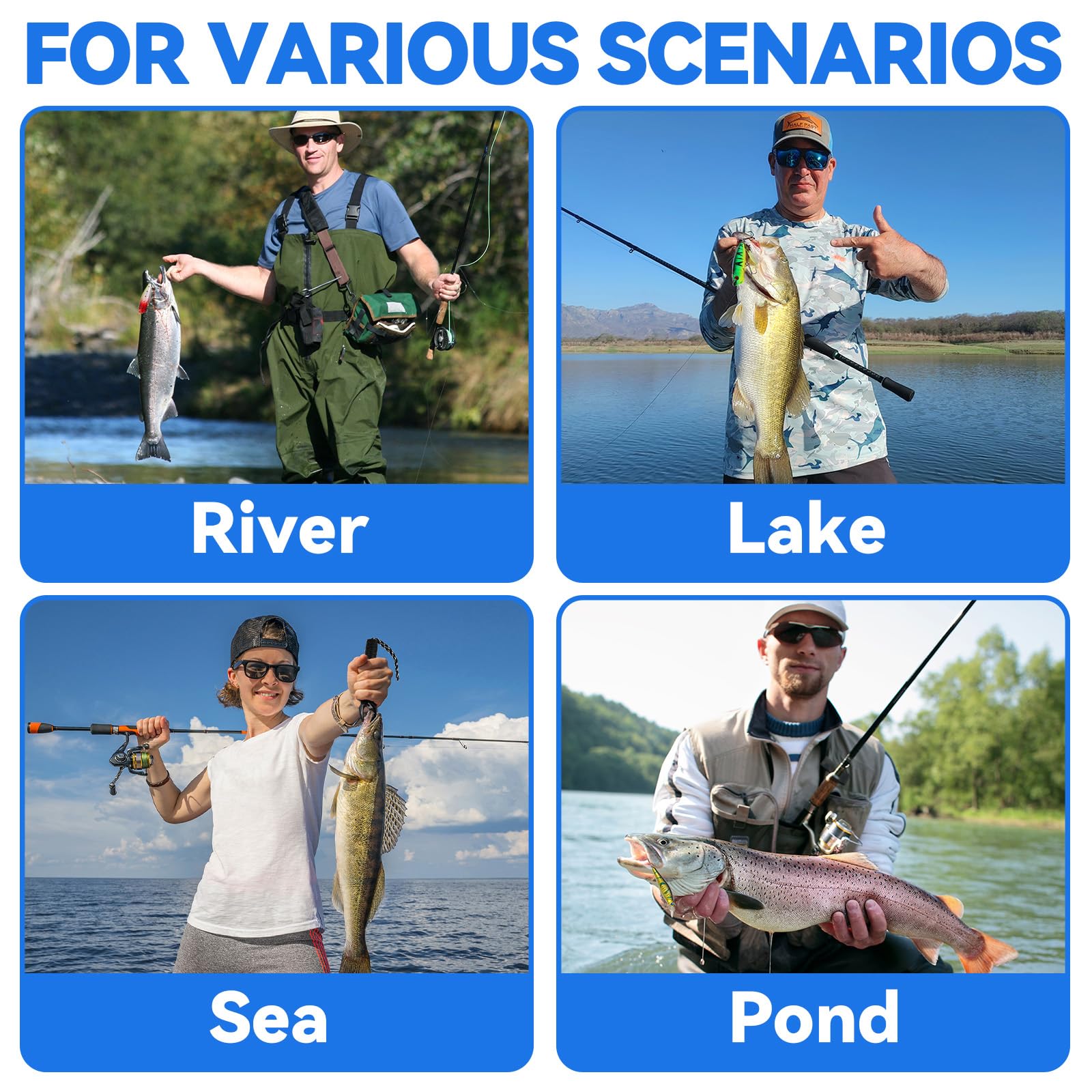 Calendario de Adviento de pesca 2025 para adultos, hombres, adolescentes y niños, kit de accesorios de aparejos de pesca de 24 días, regalos de pesca de cuenta regresiva de Navidad con