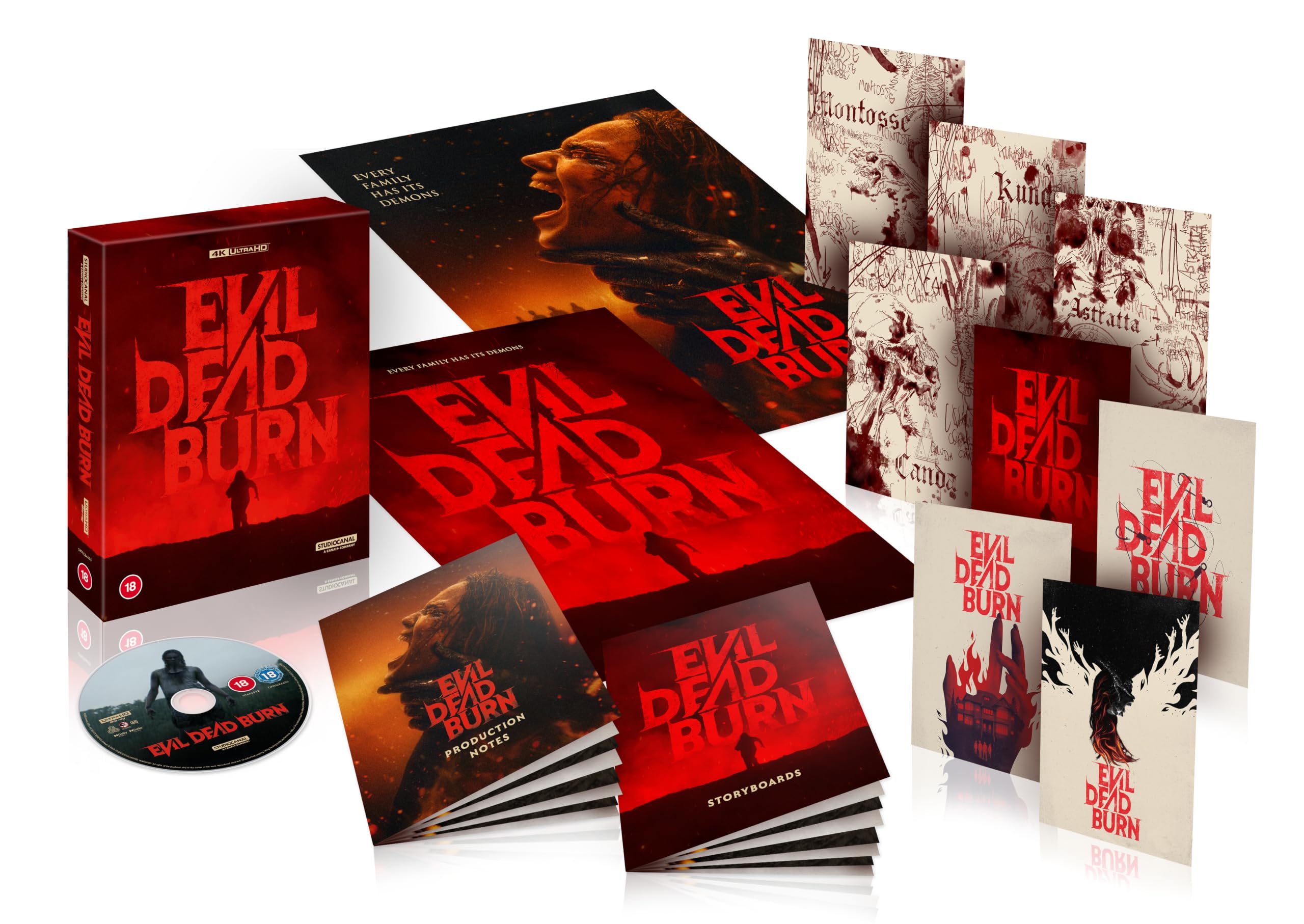 Evil Dead Burn Ultimate Collector's Edition 4K Ultra HD [Blu-ray] [Region Free]