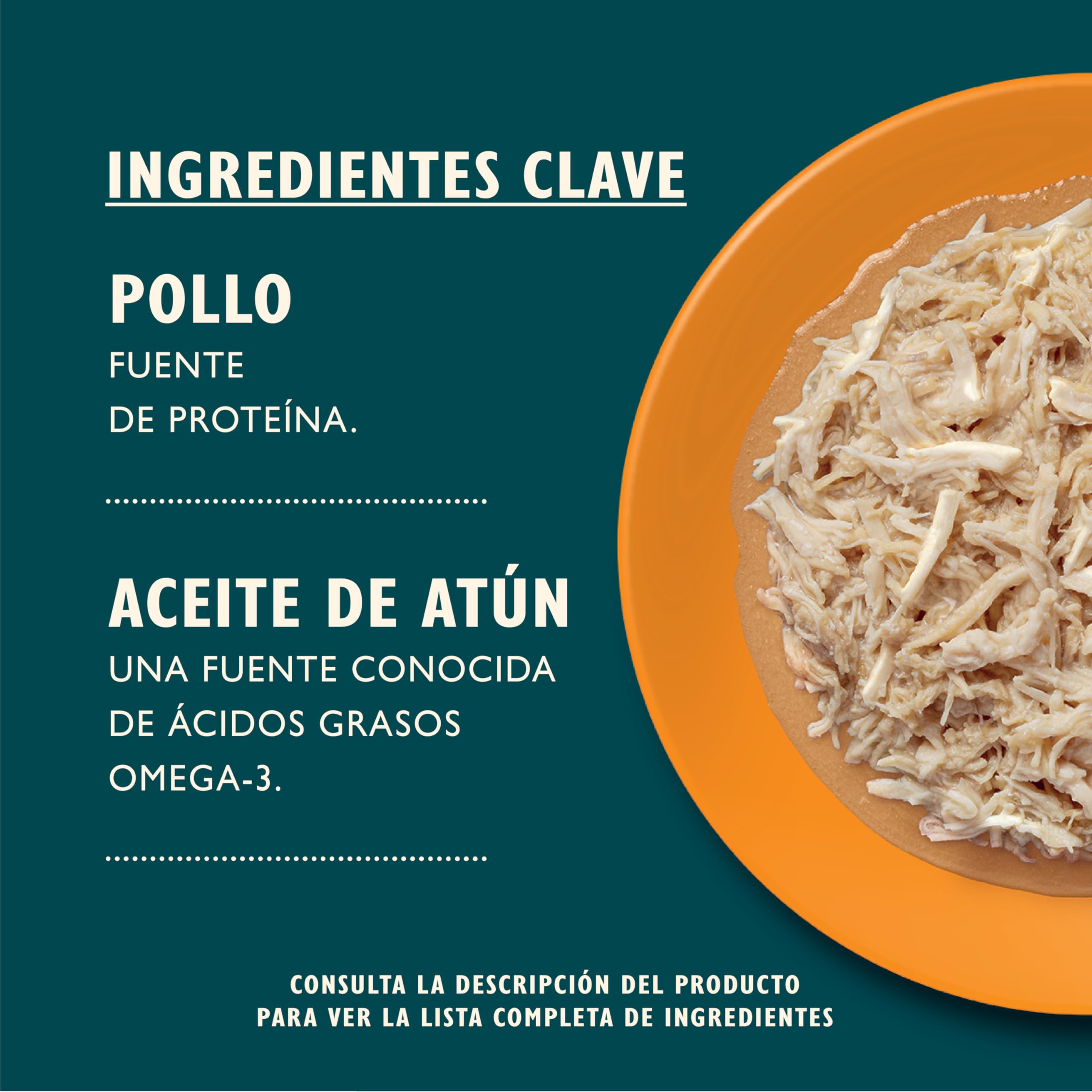 Lily's Kitchen Pack Variado Filetes Desmenuzados en Caldo para Gatos – Comida Húmeda Natural, Sin Cereales (6 x 8 x 70 g)
