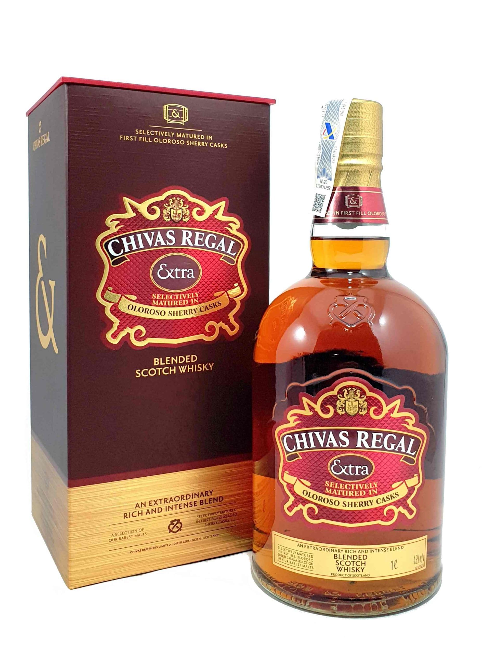 Chivas Regal EXTRA OLOROSO SHERRY CASK Blended Scotch Whisky 43% Vol. 1l in Giftbox