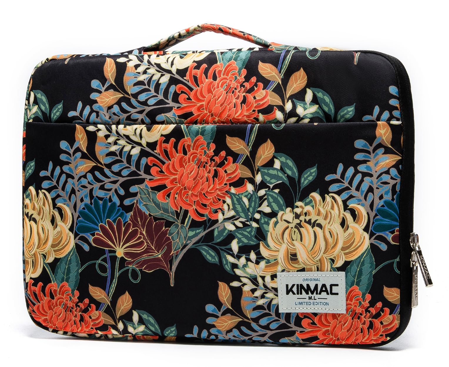 Kinmac 360° Protective Laptop Sleeve Case Bag Cover with Handle for MacBook Air 15 inch,15 inch-15.6 inch HP,Lenovo,Dell,ASUS,Acer Notebook Computer (