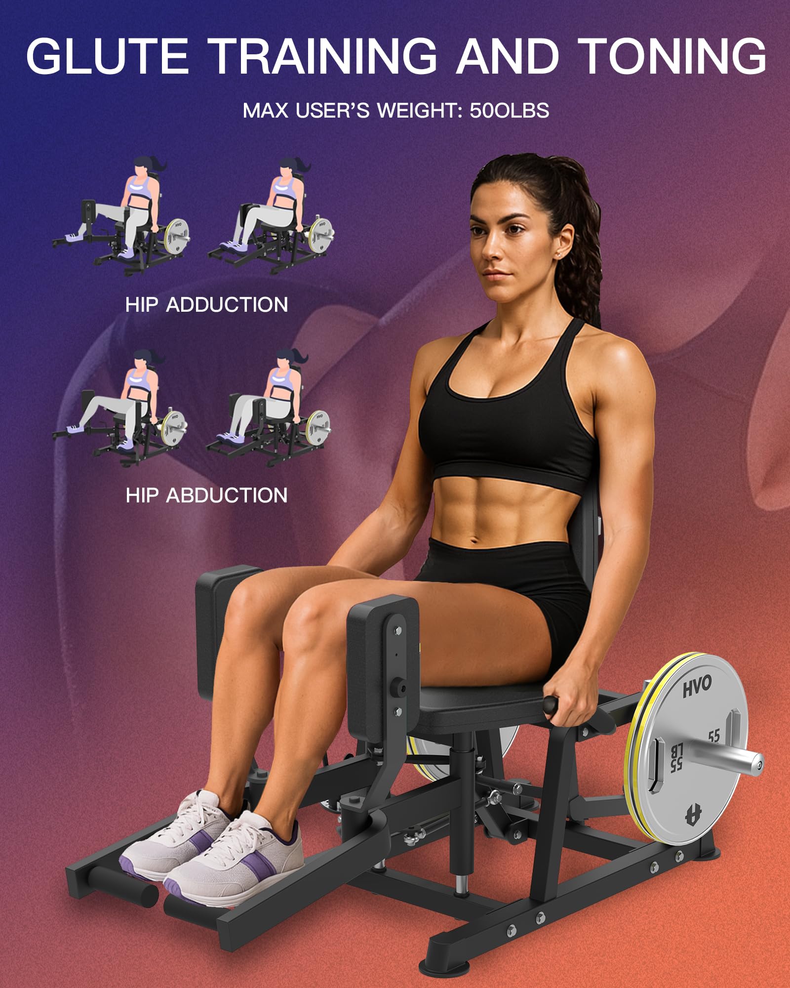 Adducteur: Machine D'entraînement Des Cuisses Et Des Fesses, Pour La Maison, Femmes Et Hommes