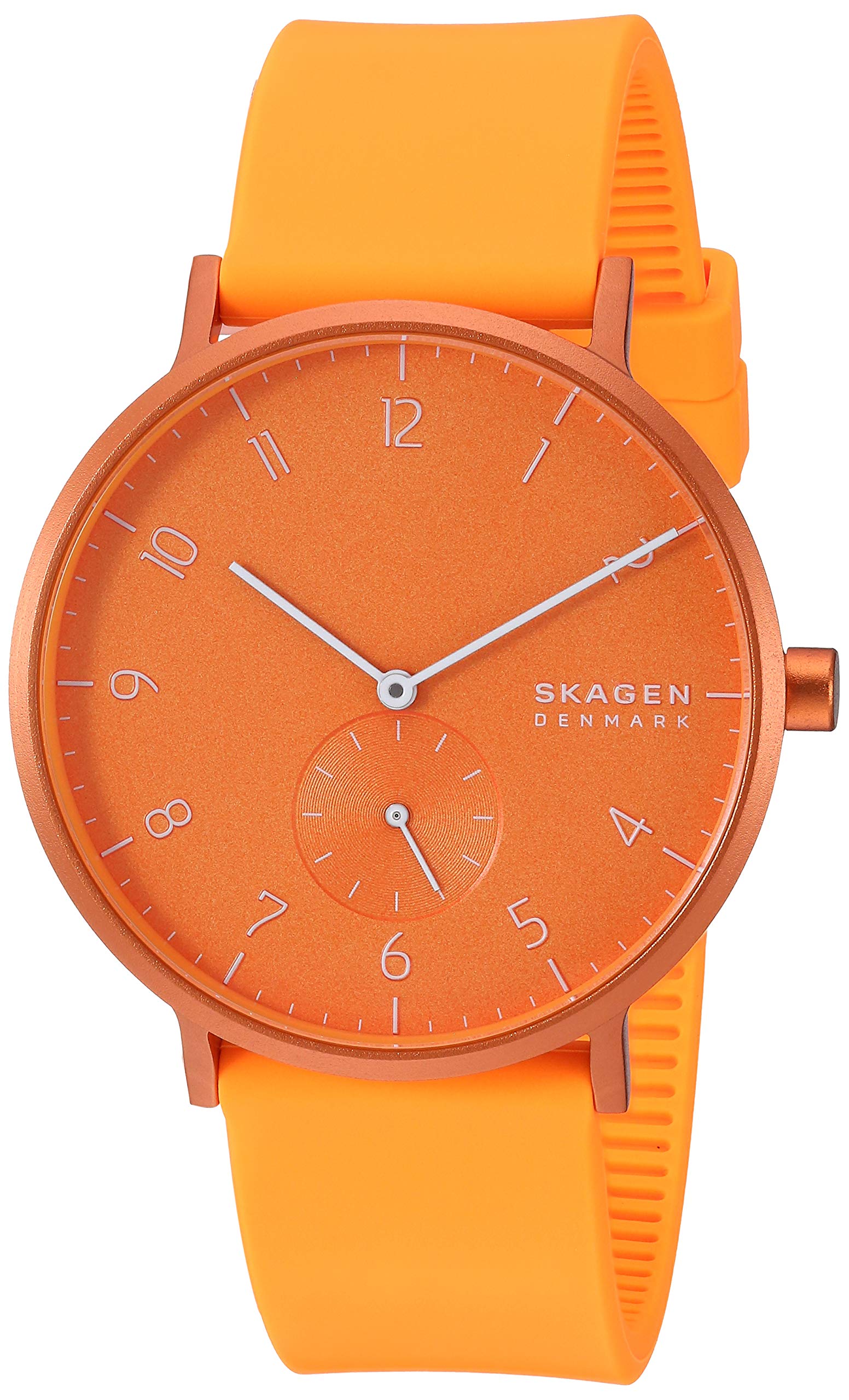 SkagenAnalog Orange Dial Men's Watch-SKW6558