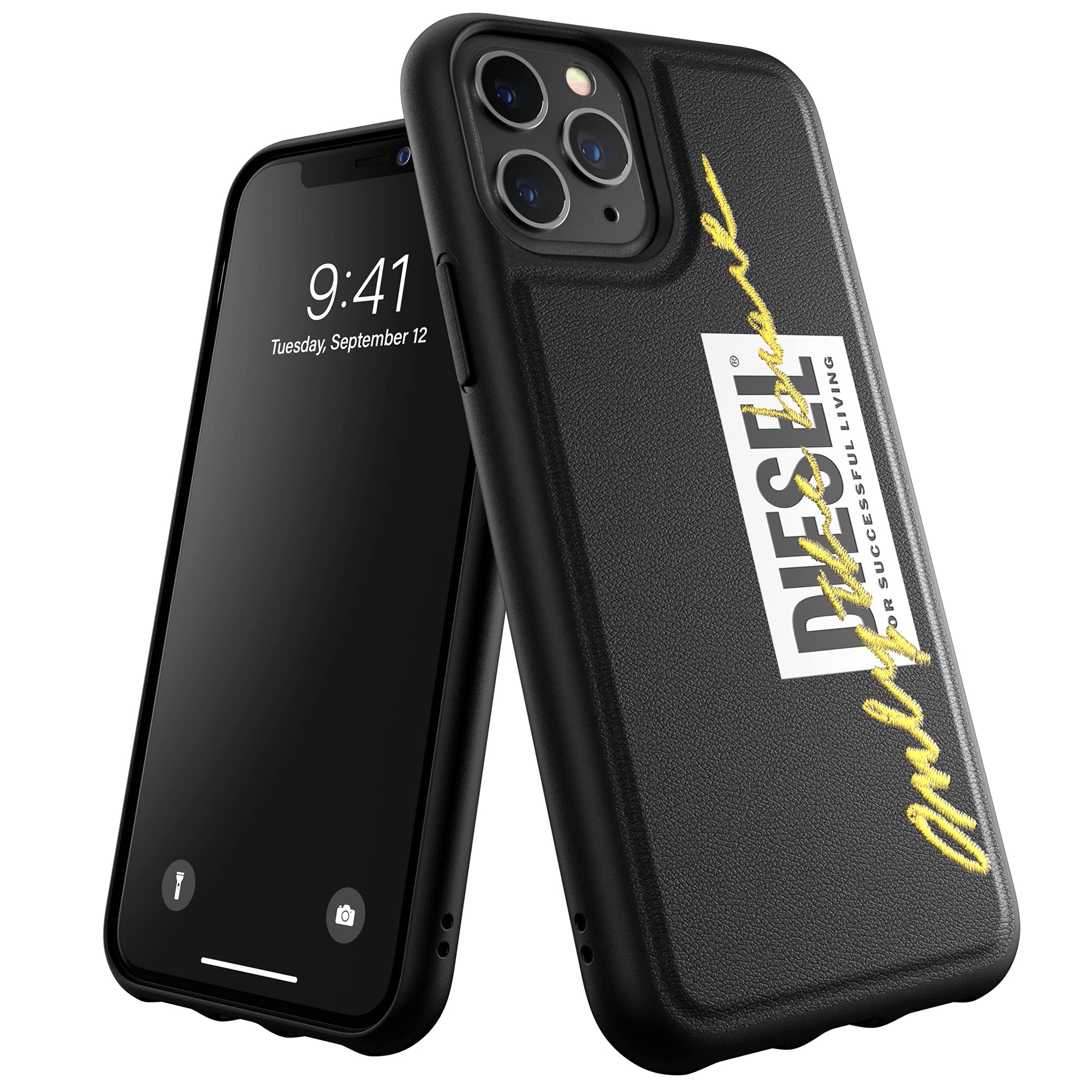 Amazon.co.jp: DIESEL iPhone11 Pro ケース FW20 刺繍ディテール 