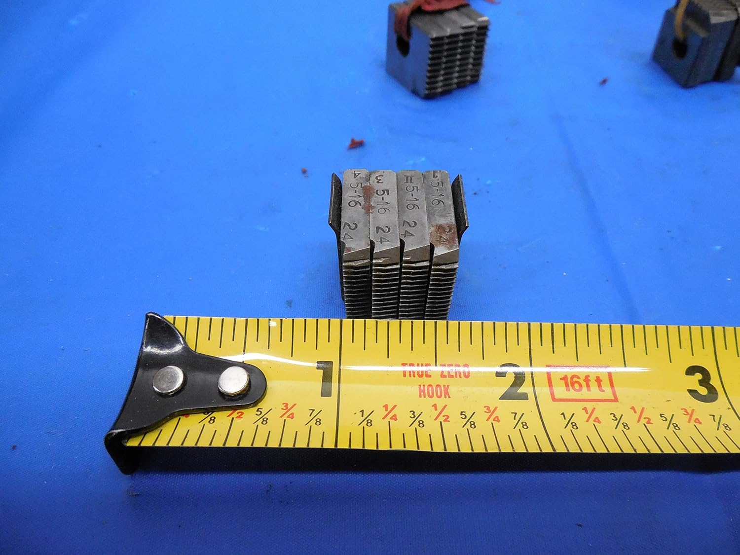 Lot of 10 Sets of Geometric Threading Die Head Chasers 5/16 SOUTHBEND Lathe