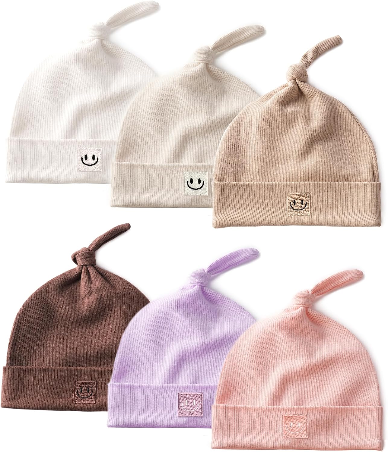 FURTALK Newborn Baby Hats Infant Knot Beanie Soft Boys Girls Caps