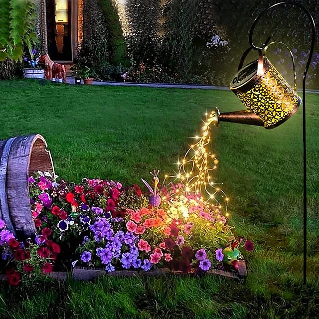Solar Light Outdoor Decorative Hanging Lanterm Waterproof Prefert for Your Garden Table Patio Yard or Pathway