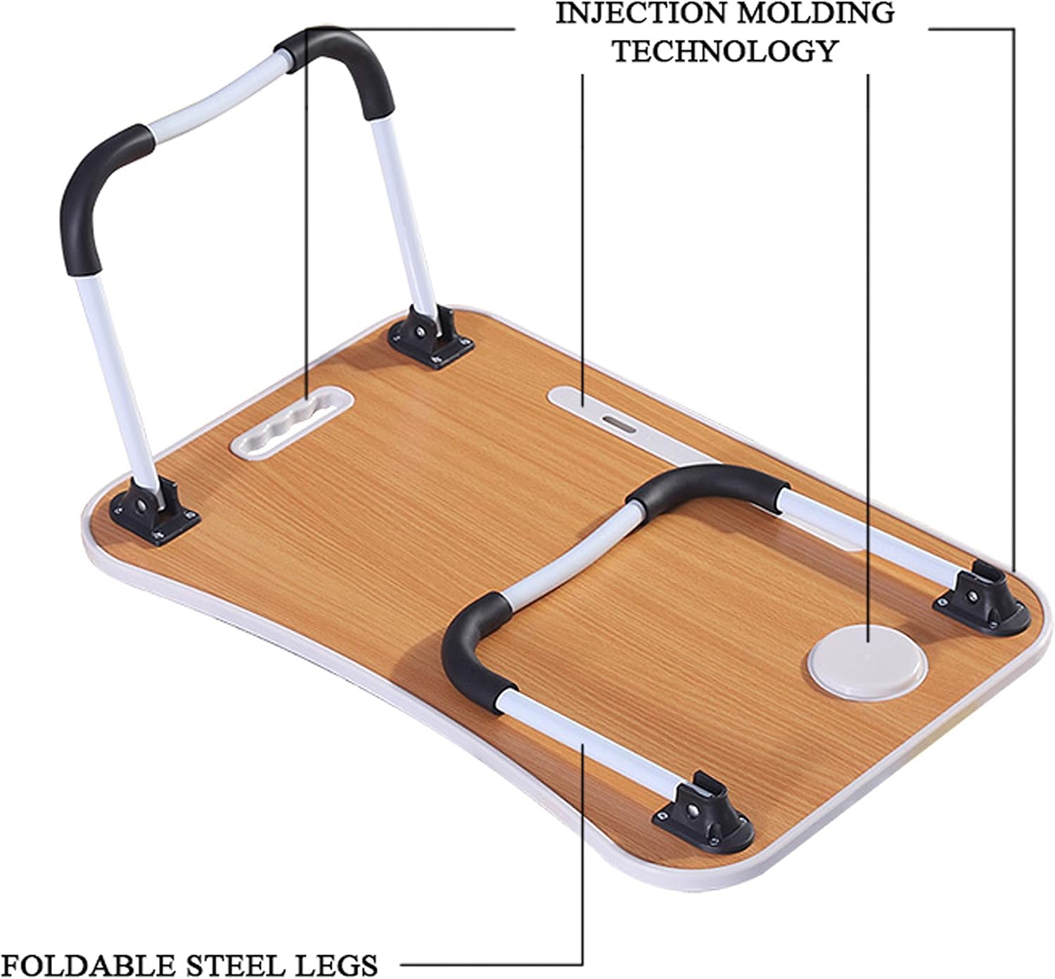 Blасk Frіdау - 50% оƒƒ SitRight Foldable Tablet and Lap Desk with Cup Holder. Art Table. Lightweight but Easily fits 17” Laptop. Desk for Bed. Table Stand for Couch. Kids Lap Tray. Children and Adults (Blue)