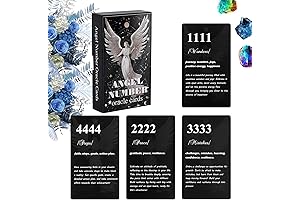 Serene Moments: Your Guiding Light to Angelic Wisdom - Angel Numbers Oracle Cards