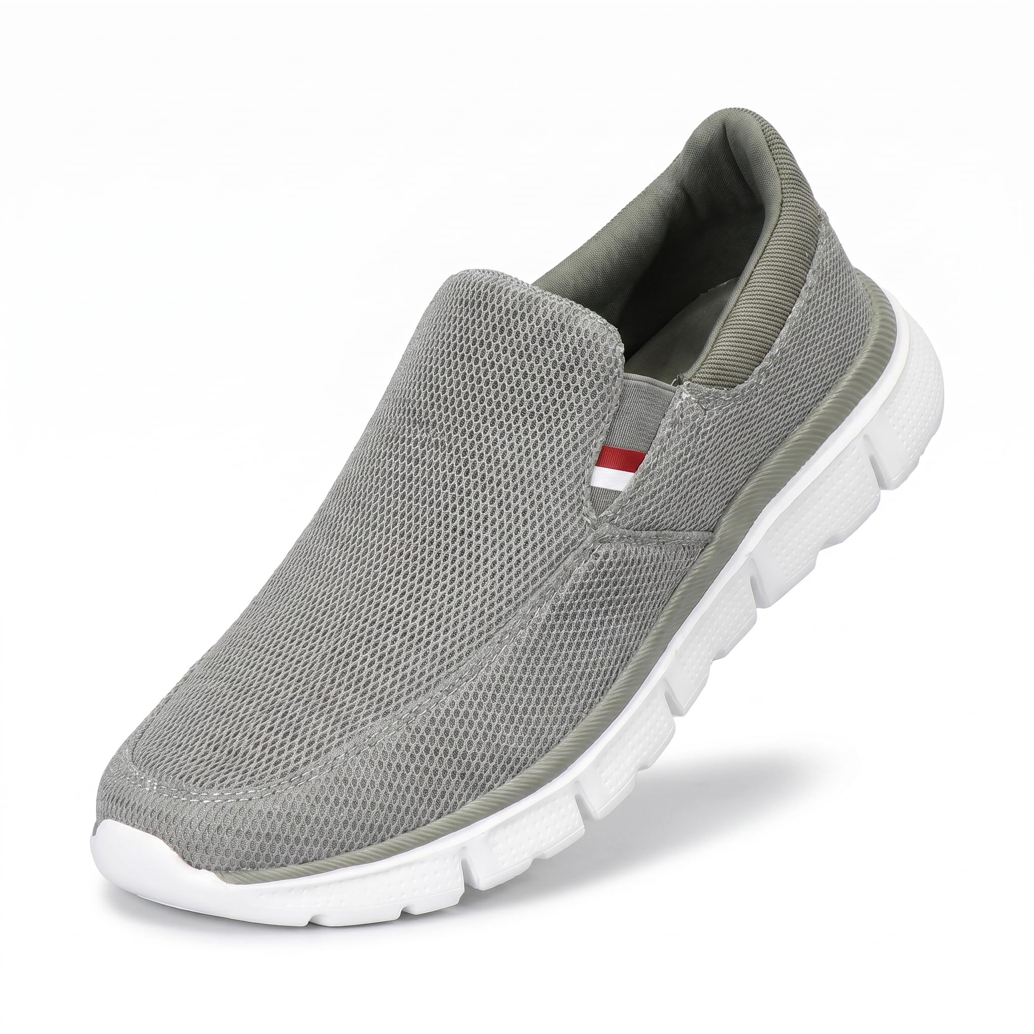 LEOSS ORIGINAL Scarpe da Ginnastica Uomo Senza Lacci, Slip-ins Sneakers per Camminata Leggere e Traspiranti, Scarpe Sportive Casual per Lavoro, Palestra e Tempo Libero, Design Ergonomico e Antiscivolo