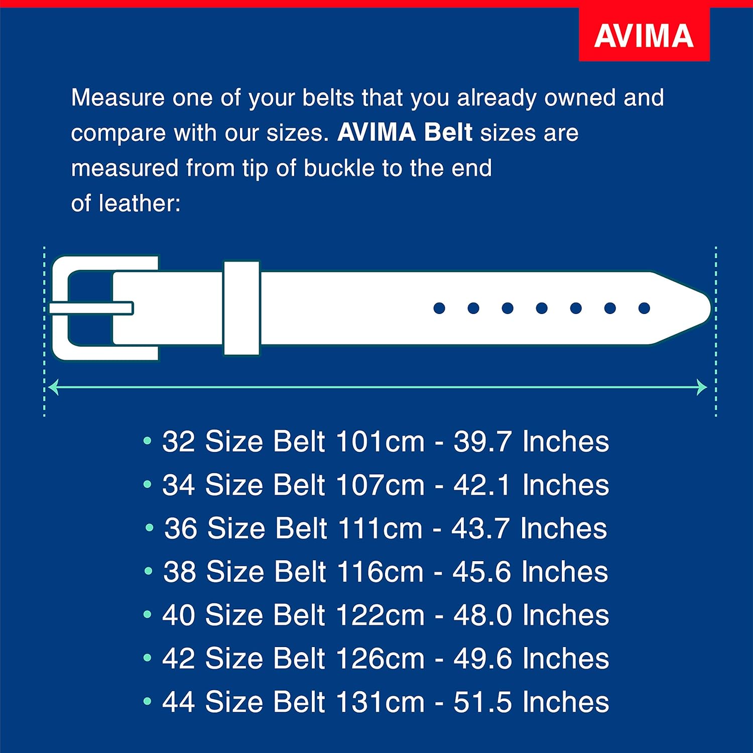 Miniatura 5 de AVIMA Cinturón de cuero para hombre Correa de cuero genuino italiano de grano superior correa de cuero solo diente hebilla vestido - Negro