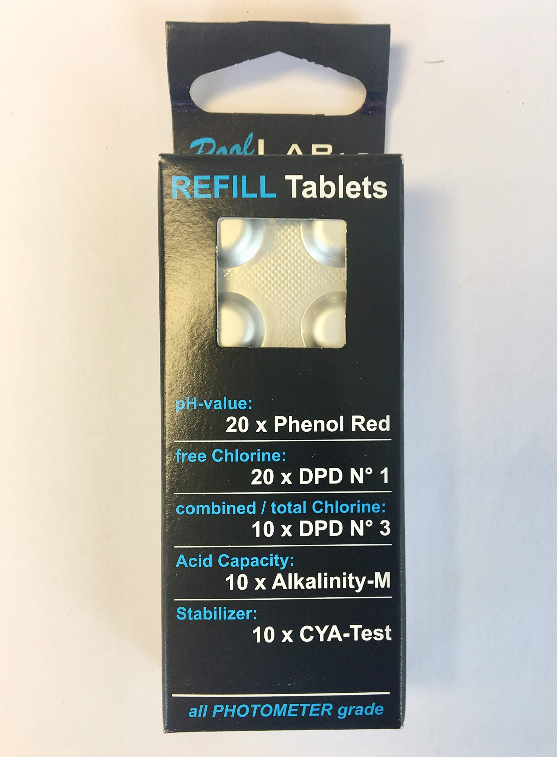 WATER-I.D. 5 Tablets Reagents - Water Analysis Photometer PoolLAB 1.0