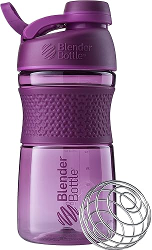 Miniatura 2 de BlenderBottle SportMixer (20 onzas) y Classic (20 oz) - Paquete de botellas agitadoras para batidos de proteínas