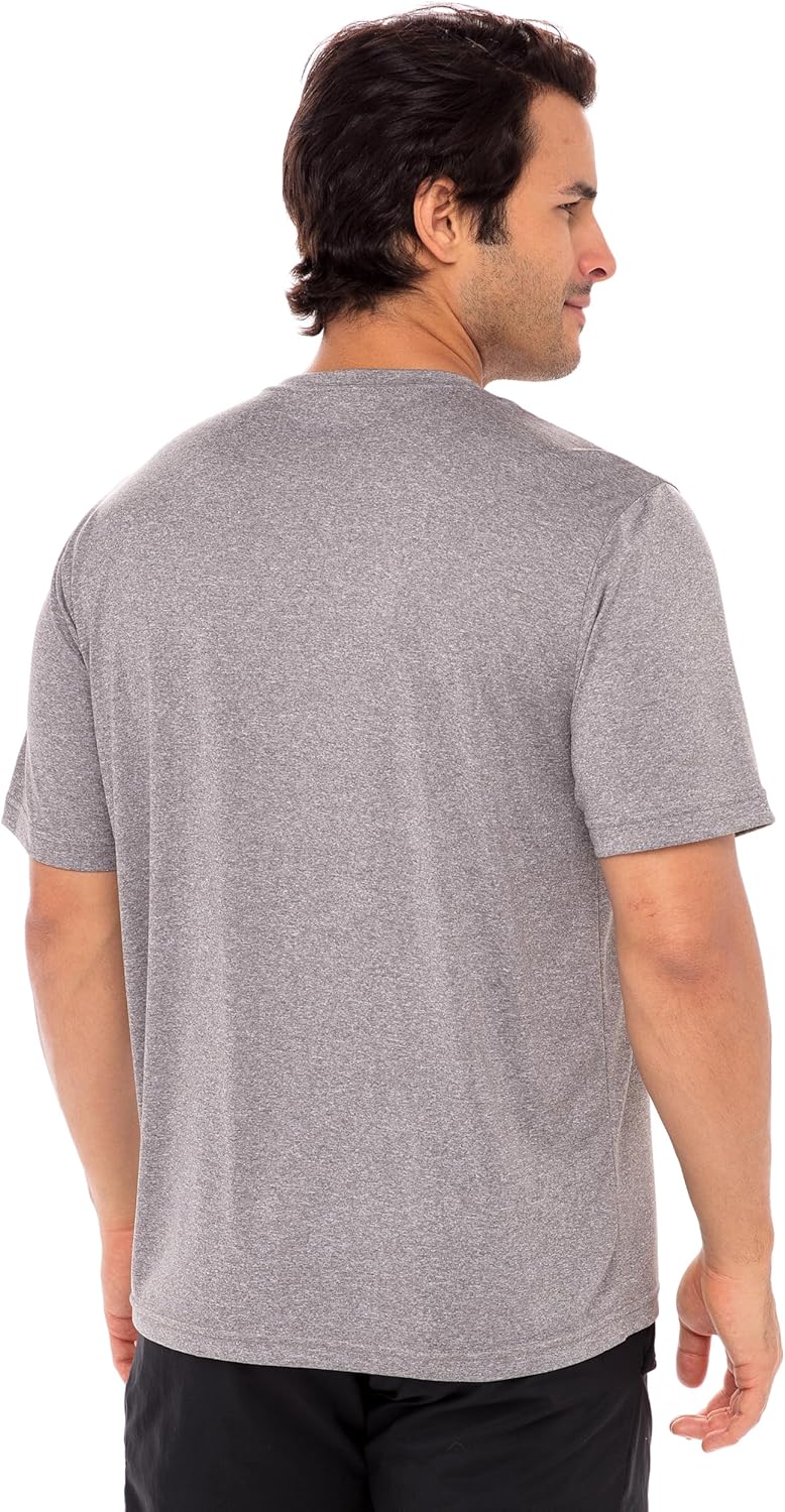 Opna Men's Big & Tall Short Sleeve Moisture Wicking Athletic T-Shirts Regular Sizes & XLT's - Image 4