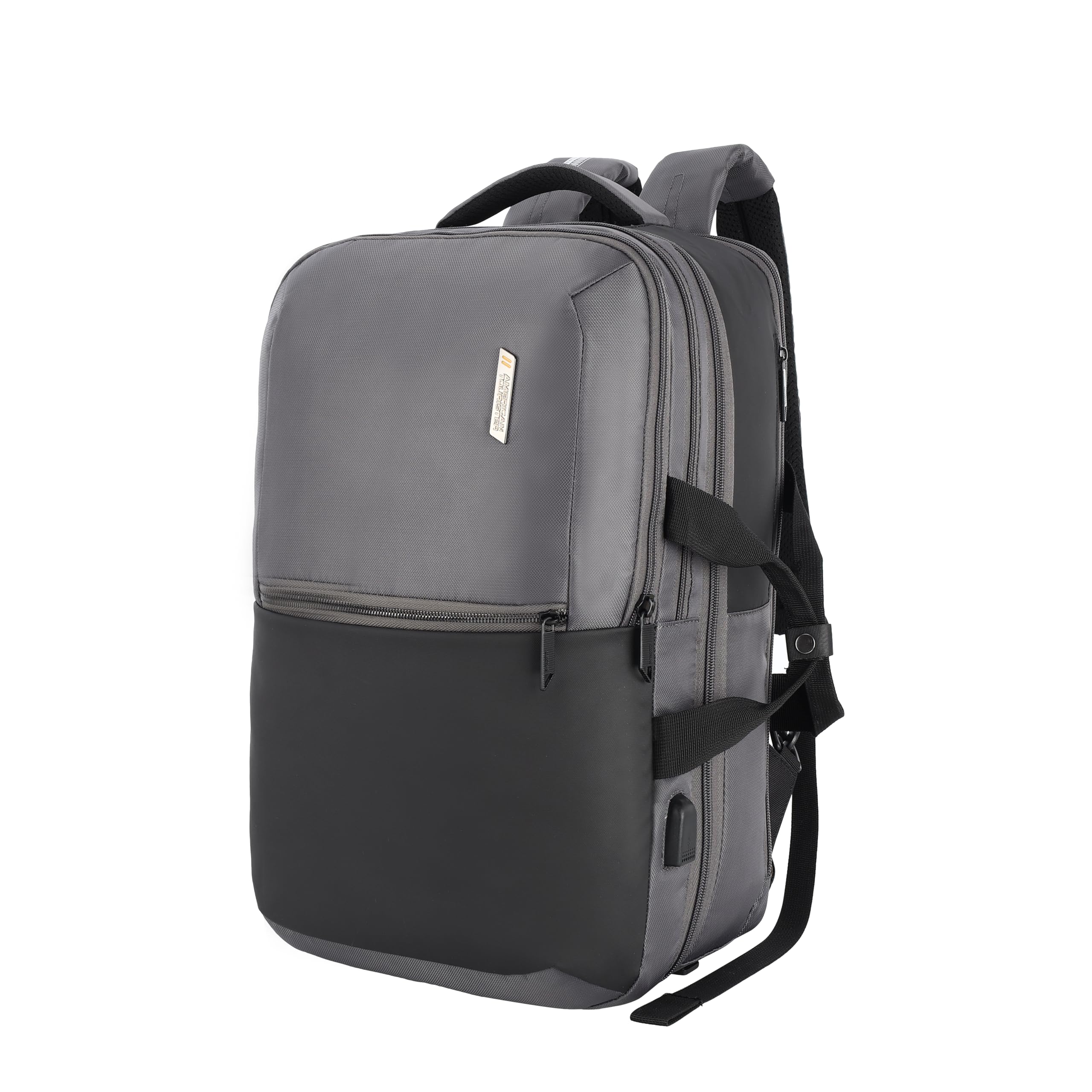 Segno 2.0 2 Way Laptop Bag Unisex Pop Packs - Grey - 1 Year Global Warranty