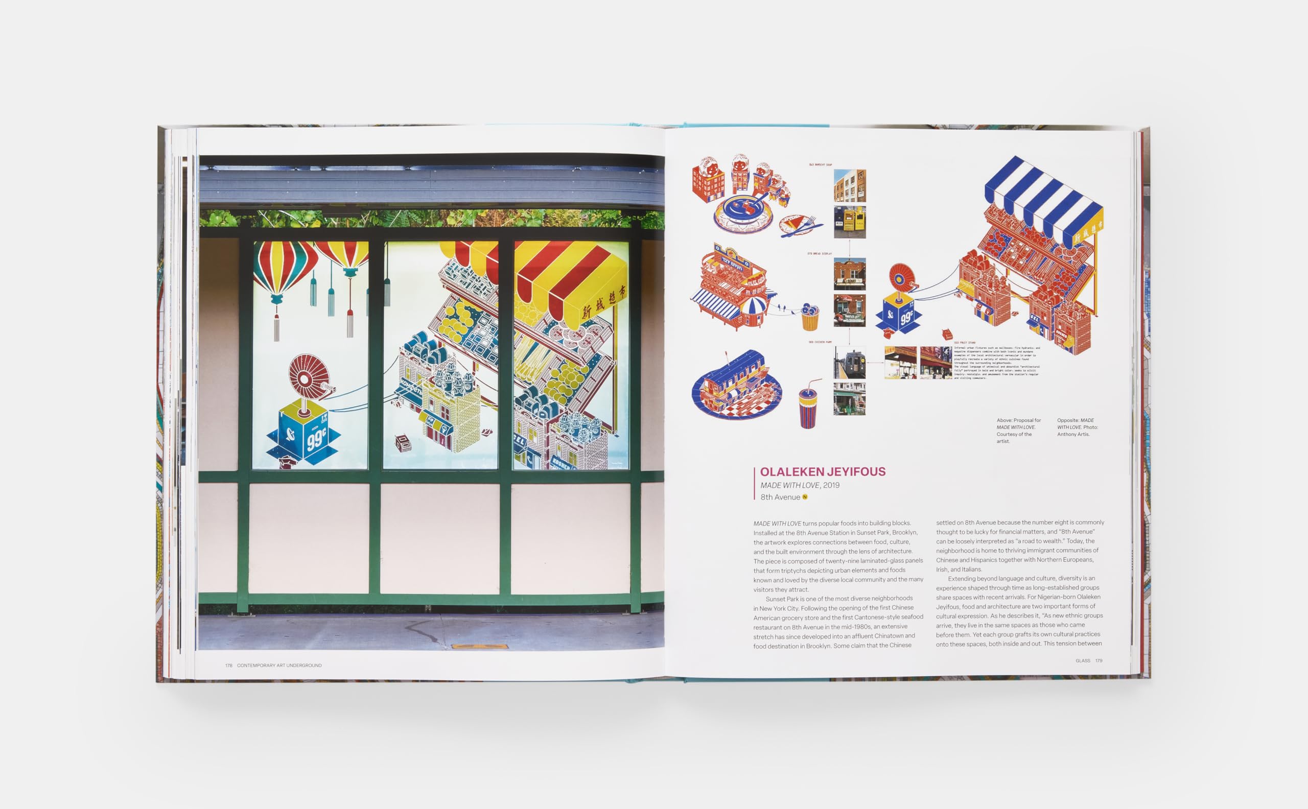 Contemporary art underground: Mta Arts & Design New York