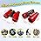 ESSENSON Binoculars for Kids Toys Gifts for Age 3-12 Years Old Boys Girls Kids Telescope Outdoor Toys for Sports and Outside Play Hiking, Bird Watching, Travel, Camping, Birthday Presents (Red)