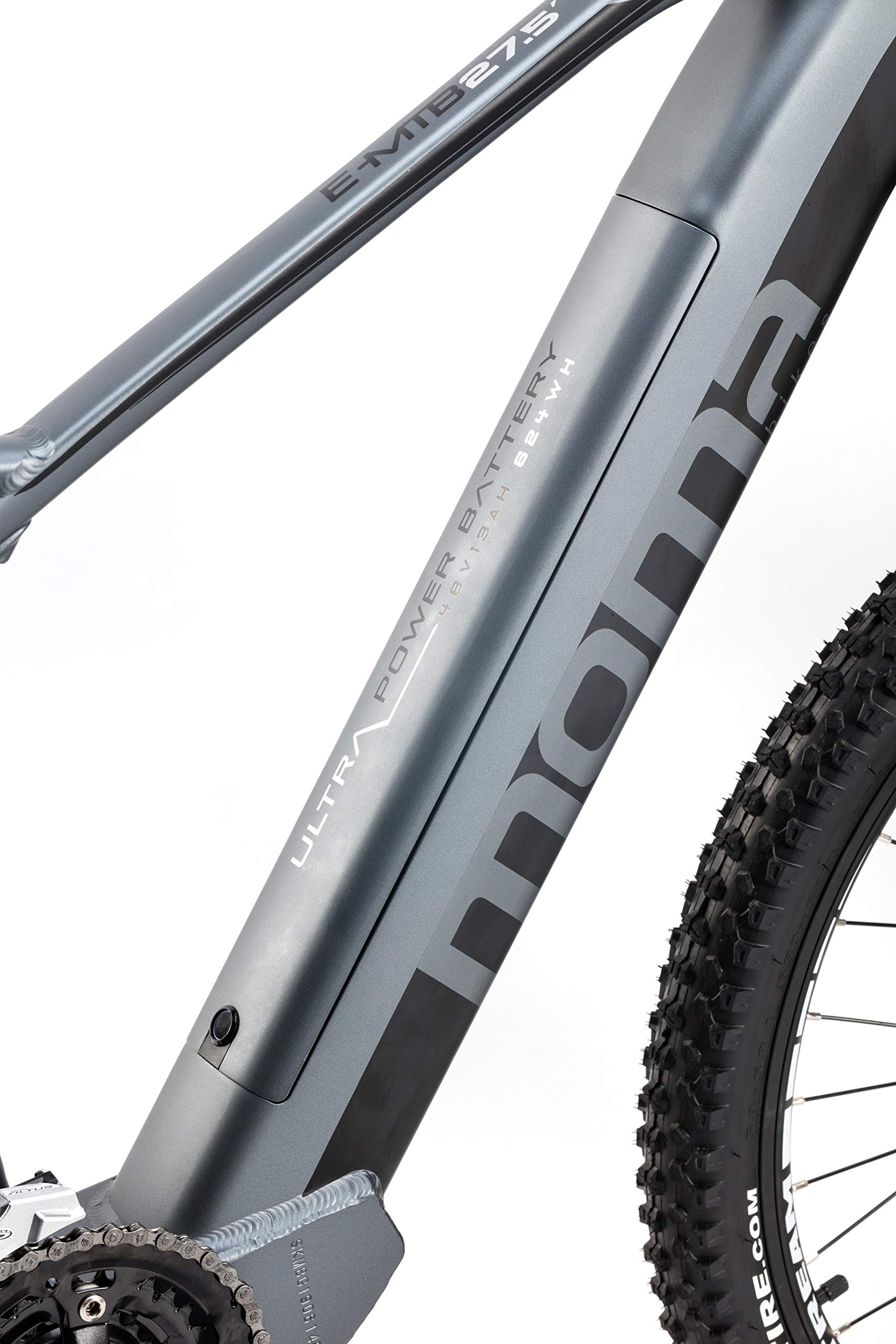 Moma Bikes Bicicleta Electrica, EMTB-27.5", Suspension Delantera, Shimano 24v, Frenos de Disco Hidraulicos, Bateria Integrada y extraíble Litio 48V 13Ah (Varias Tallas)