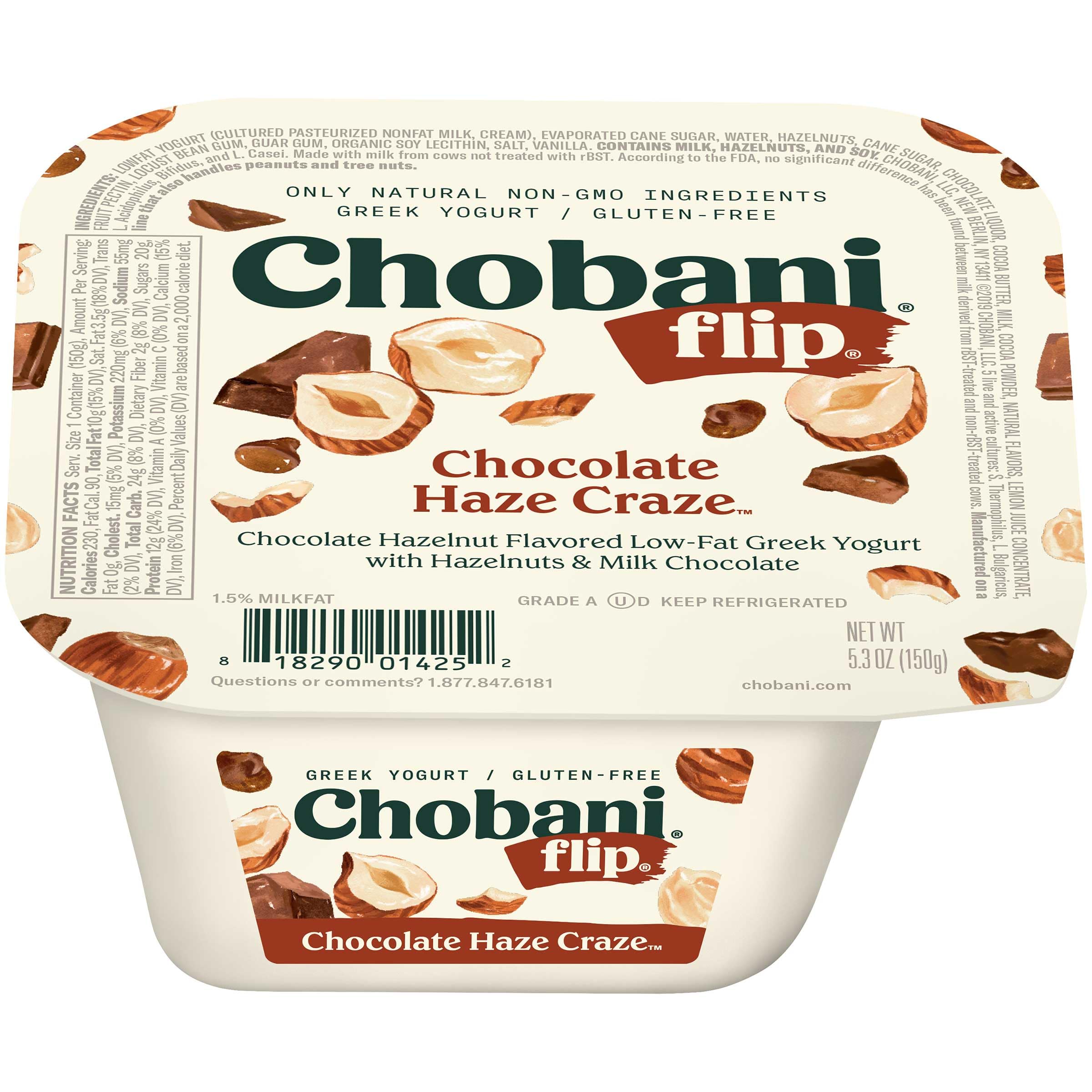Amazon.com: Chobani Flip Chocolate Haze Craze Greek Yogurt, 5.3