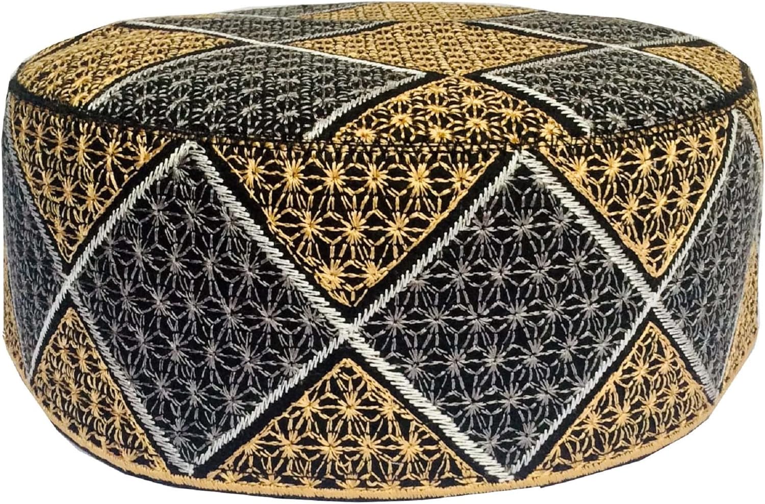 Kufi Men's Unisex Muslim Men Prayer Cap Ramadaan Caps Eid Kufis Handmade Namaz Hat Beanie