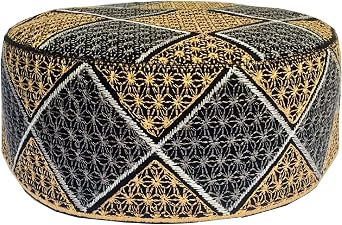 Kufi Mens Unisex Muslim Men Prayer Cap Ramadaan Caps Eid Kufis Handmade Namaz Hat Beanie