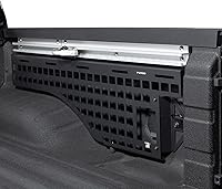 Vista 2 de Putco Paneles MOLLE para caja de camioneta Nisan Frontier 2005-2025 - Sistema de almacenamiento de aluminio