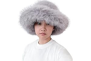 Oversized Faux Fur Winter Hat for Women