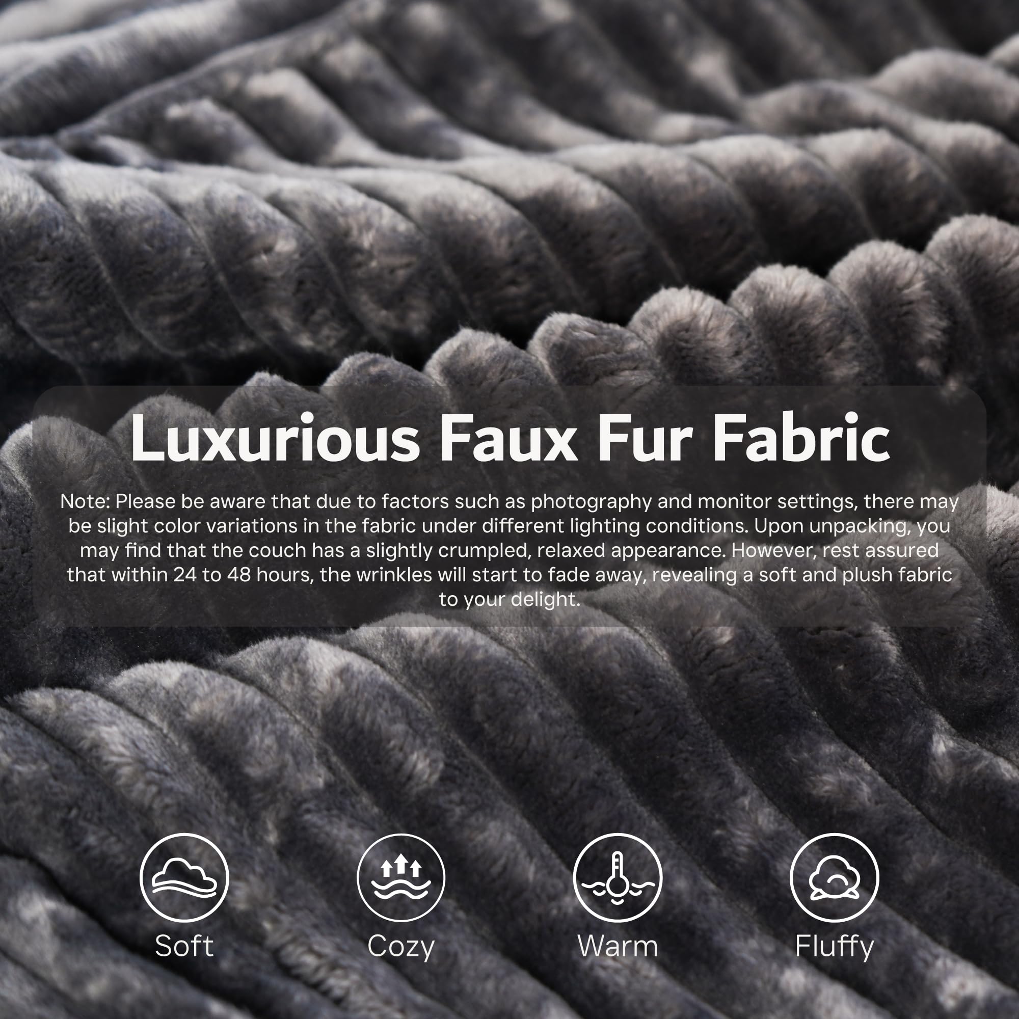 ovios 104" Cloud Sectional Couch with L-Shape Chaise,Modern Modular Sofa with Deep Seat, Upholstered Couches for Living Room Bedroom,No Assembly Required, Green (Cloud Velvet)